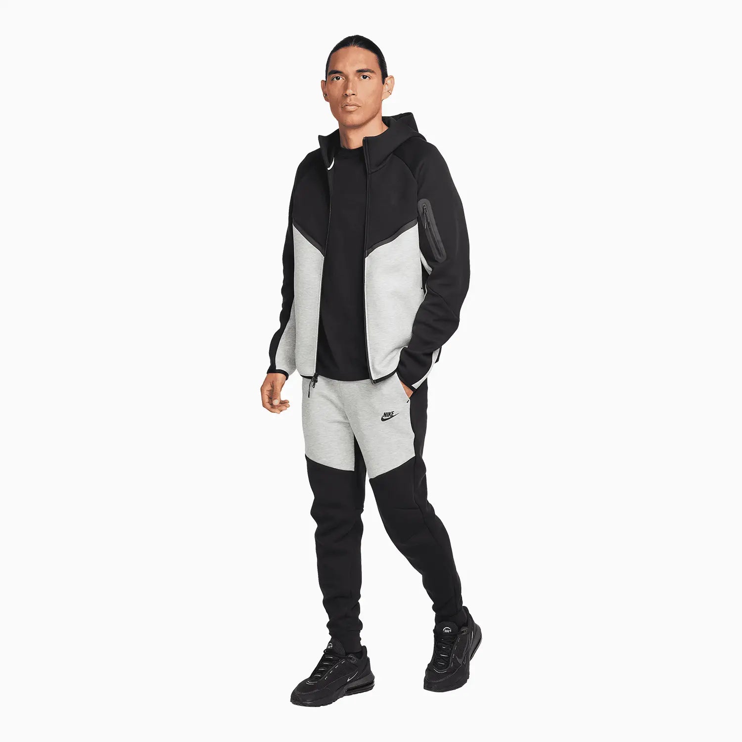 ウォーキング・ランニングウェア NIKE TECH FLEECE HOODIE Buy Nike Sportswear Tech Fleece Windrunner Men's Full-Zip