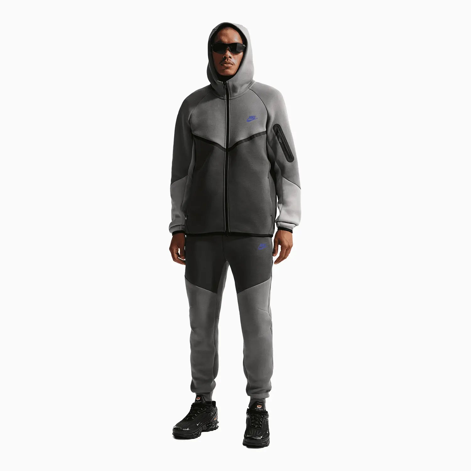 NIKEテック(グレー) Nike Tech Fleece Windrunner Full-Zip Hoodie – DTLR