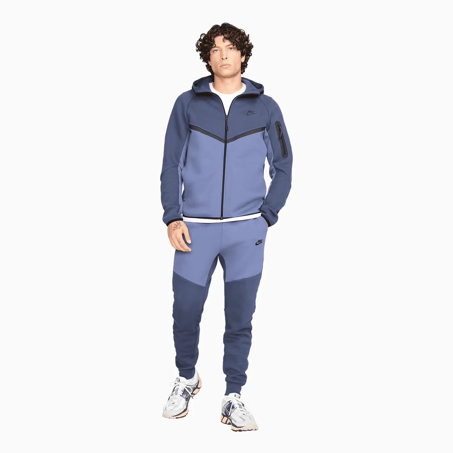 Men's Sportswear Tech Fleece Windrunner Tracksuit Nike - Tops and Bottoms USA