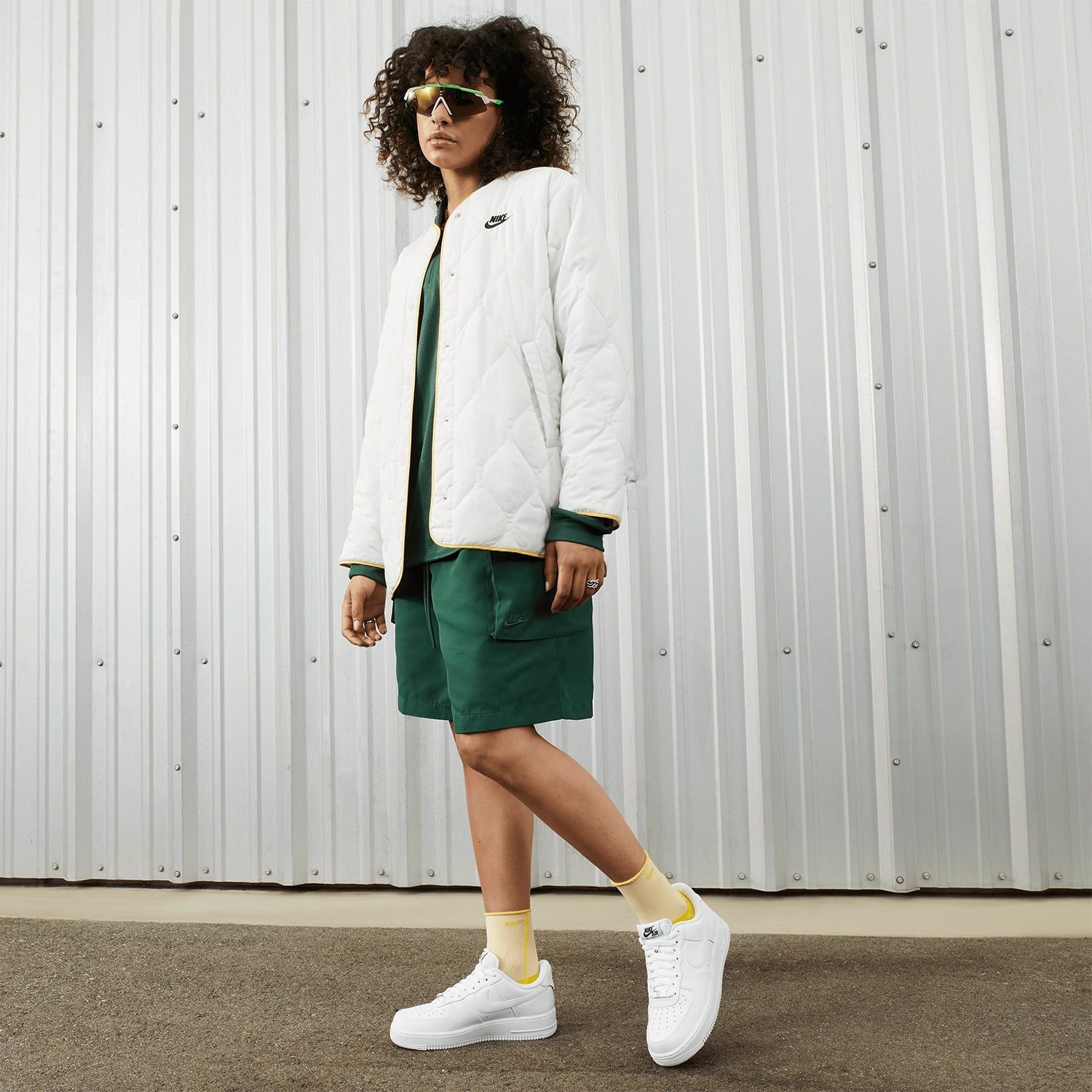 Women's Air Force 1 `07 Flyease "Triple White"