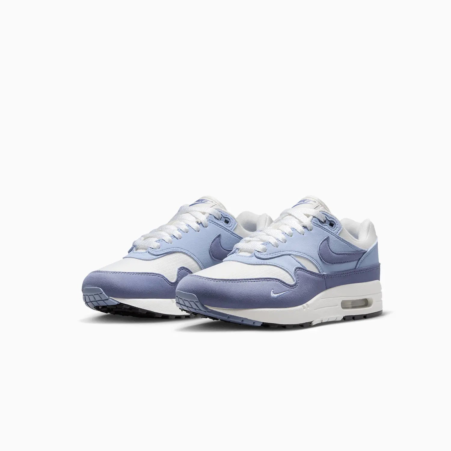 Women's Air Max 1 '87 Textile "Light Armory Blue" Nike - Tops and Bottoms USA