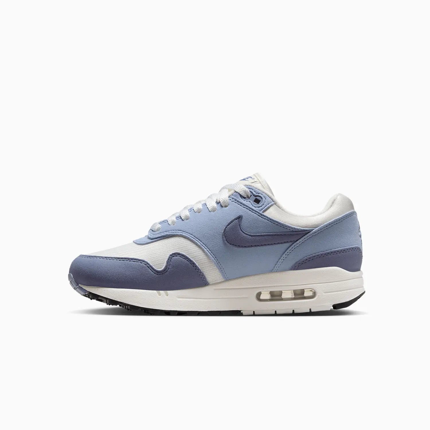 Women's Air Max 1 '87 Textile "Light Armory Blue" Nike - Tops and Bottoms USA