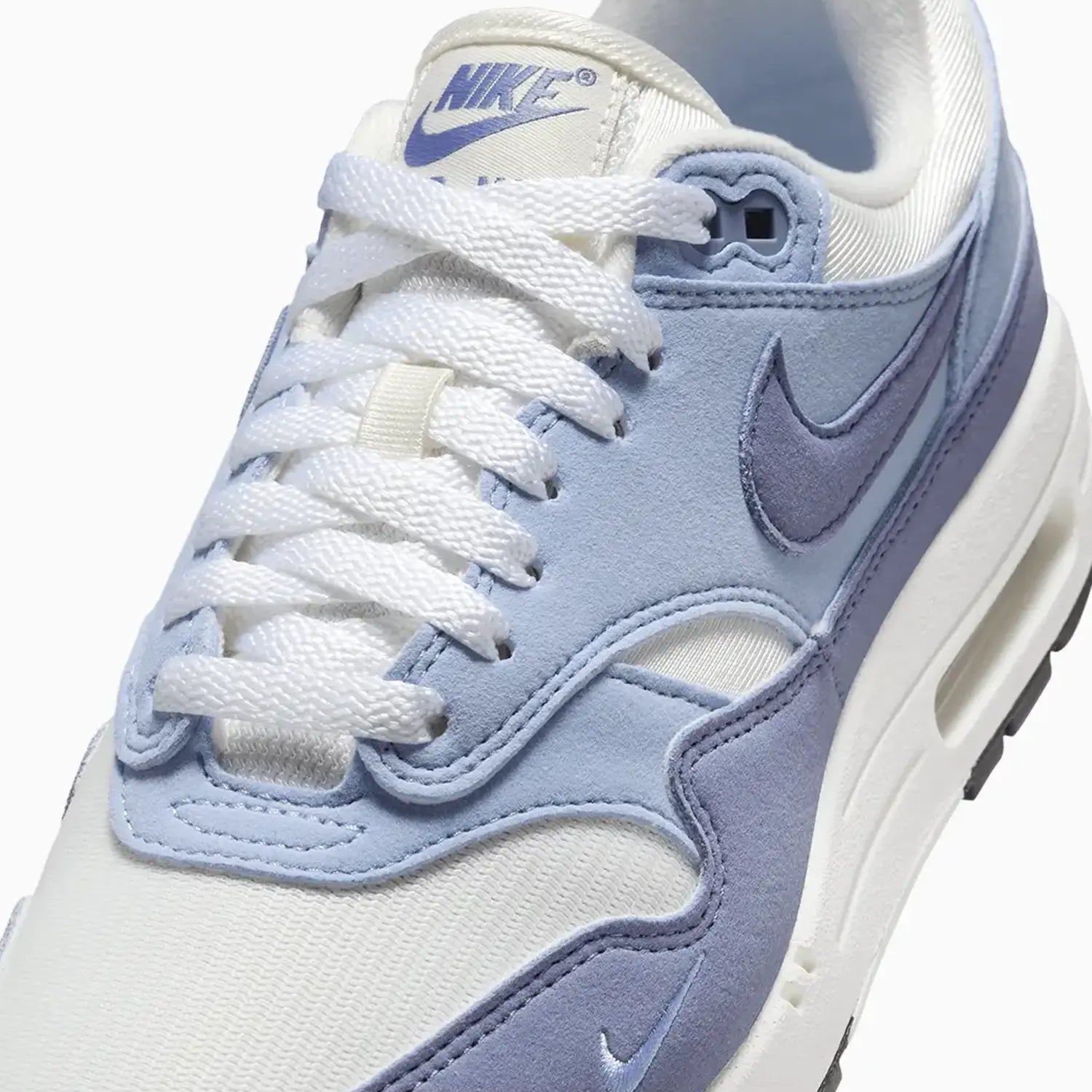Women's Air Max 1 '87 Textile "Light Armory Blue" Nike - Tops and Bottoms USA