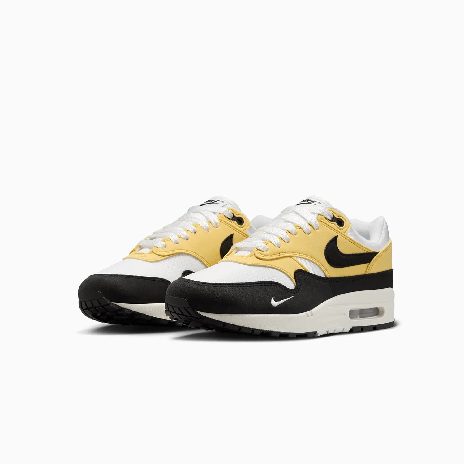 Women's Air Max 1 87 Textile 'Saturn Gold Black" Nike - Tops and Bottoms USA
