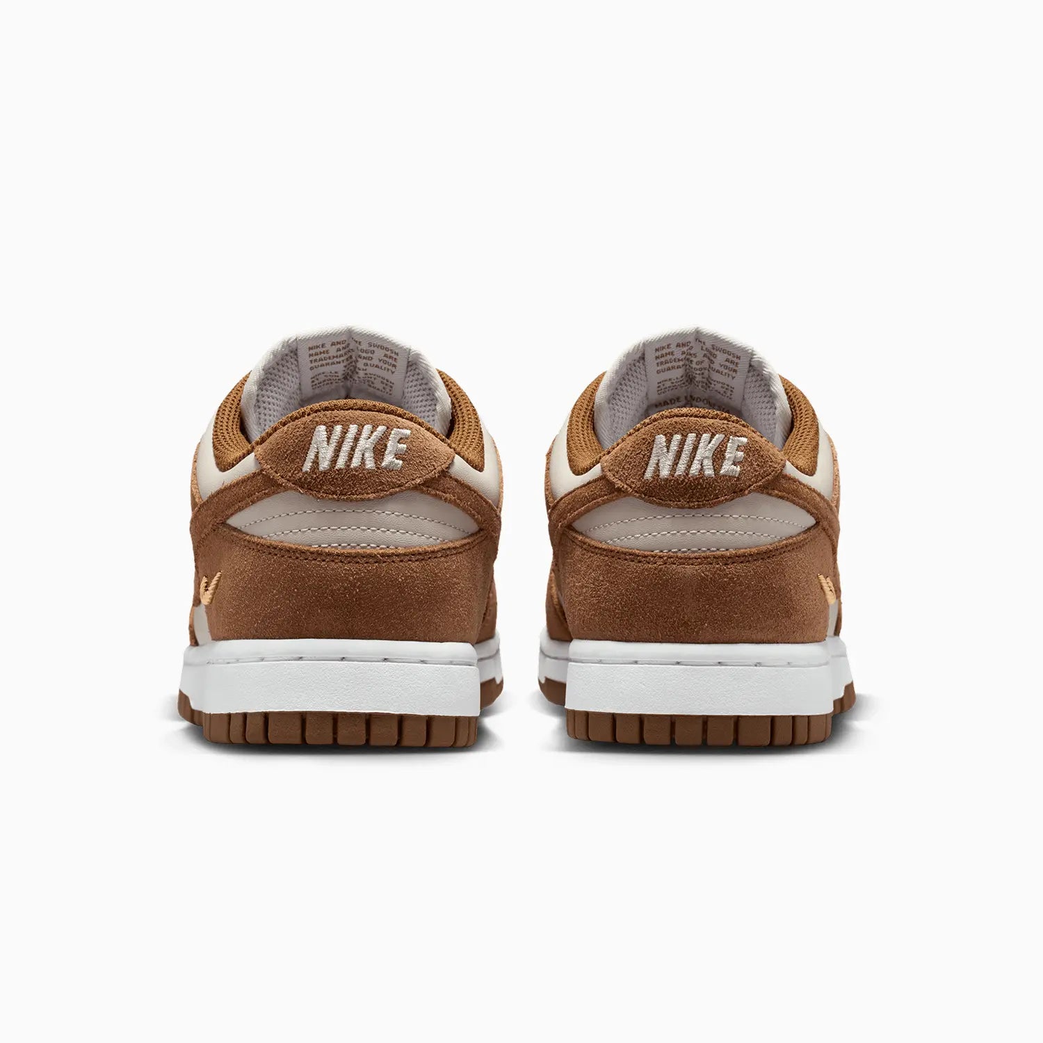 Women's Dunk Low Suede "Light British Tan Cream" Nike - Tops and Bottoms USA
