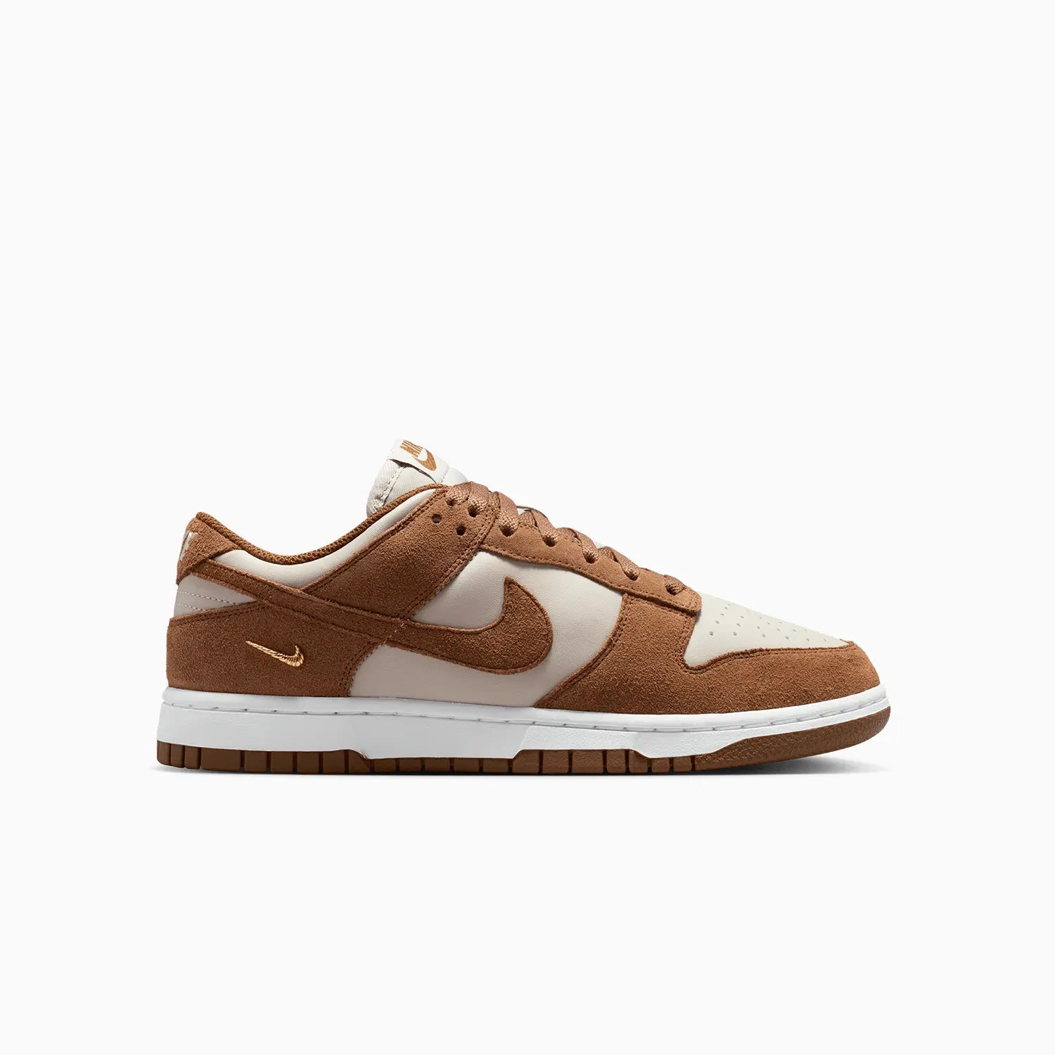 Women's Dunk Low Suede "Light British Tan Cream" Nike - Tops and Bottoms USA