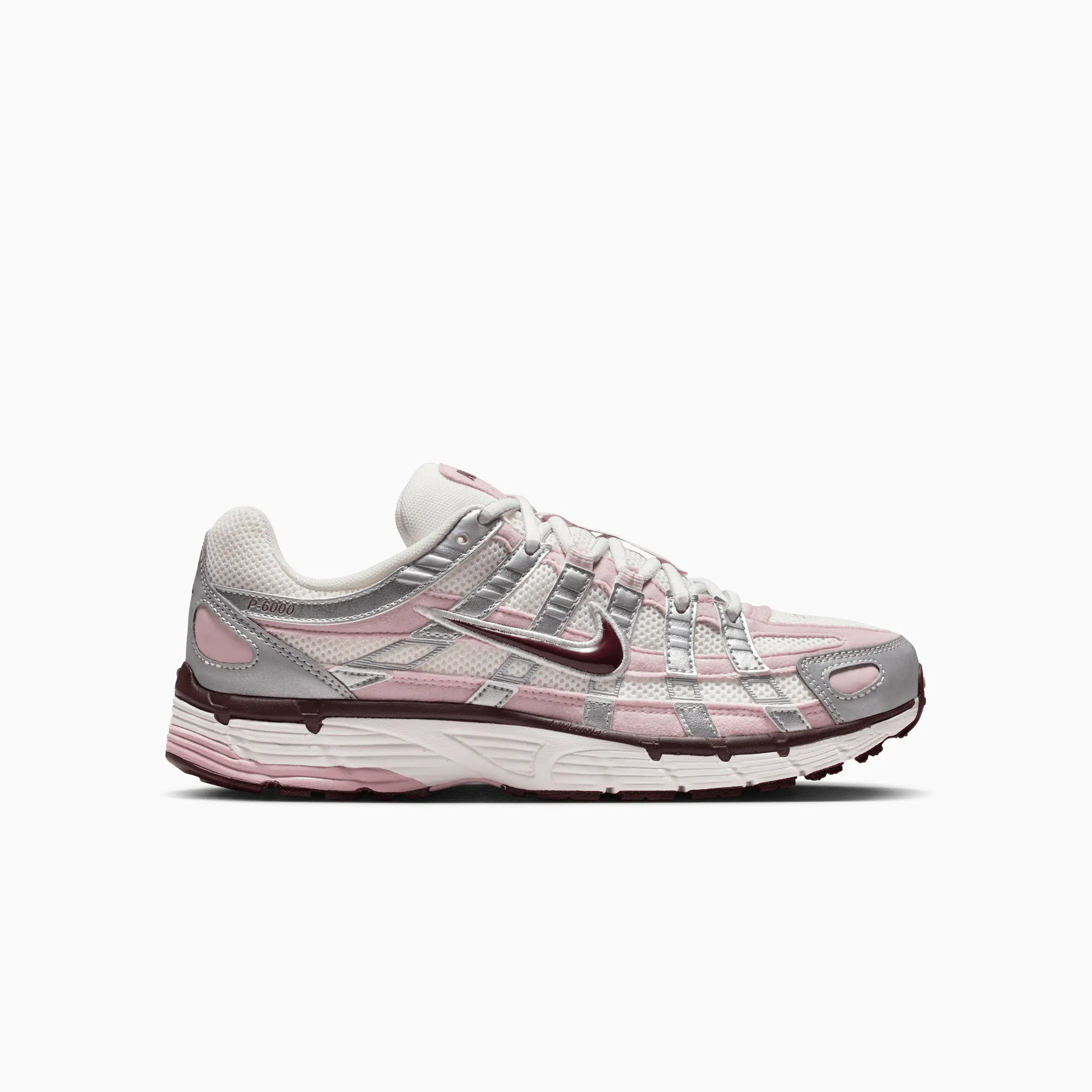 Women's P-6000 "Silver Burgundy Plum Chalk" Nike - Tops and Bottoms USA