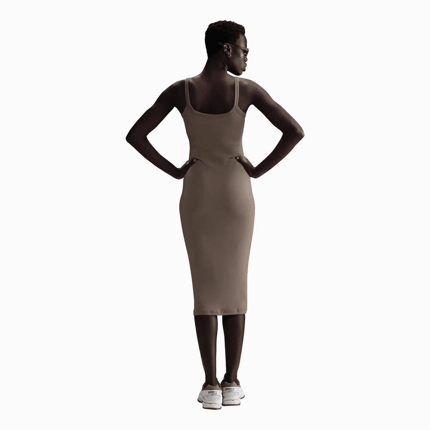 Women's Sportswear Chill Knit Tight Mini - Rib Tank Dress Nike - Tops and Bottoms USA