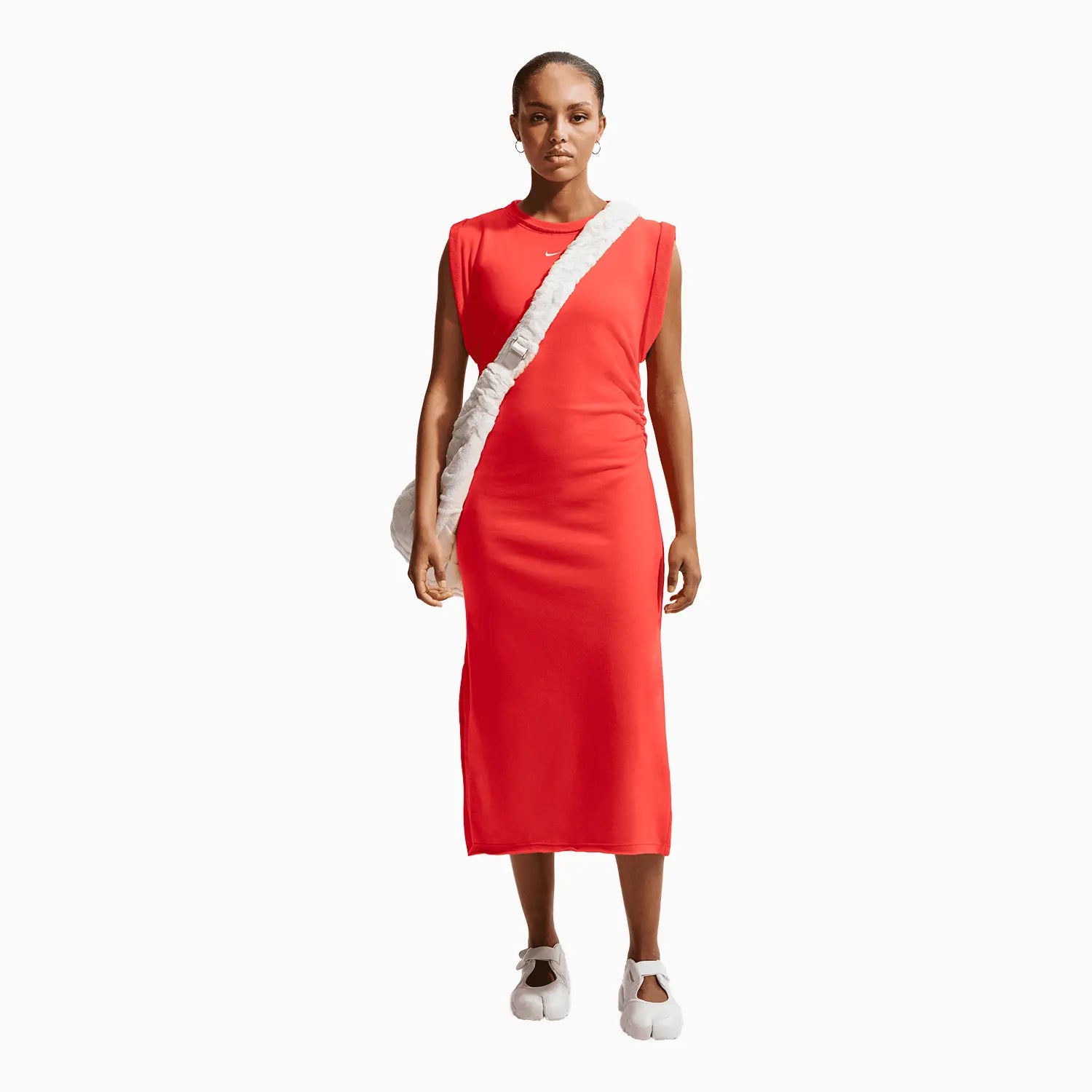 red nike dress Nike Sportswear Chill Terry Women's Oversized Dress