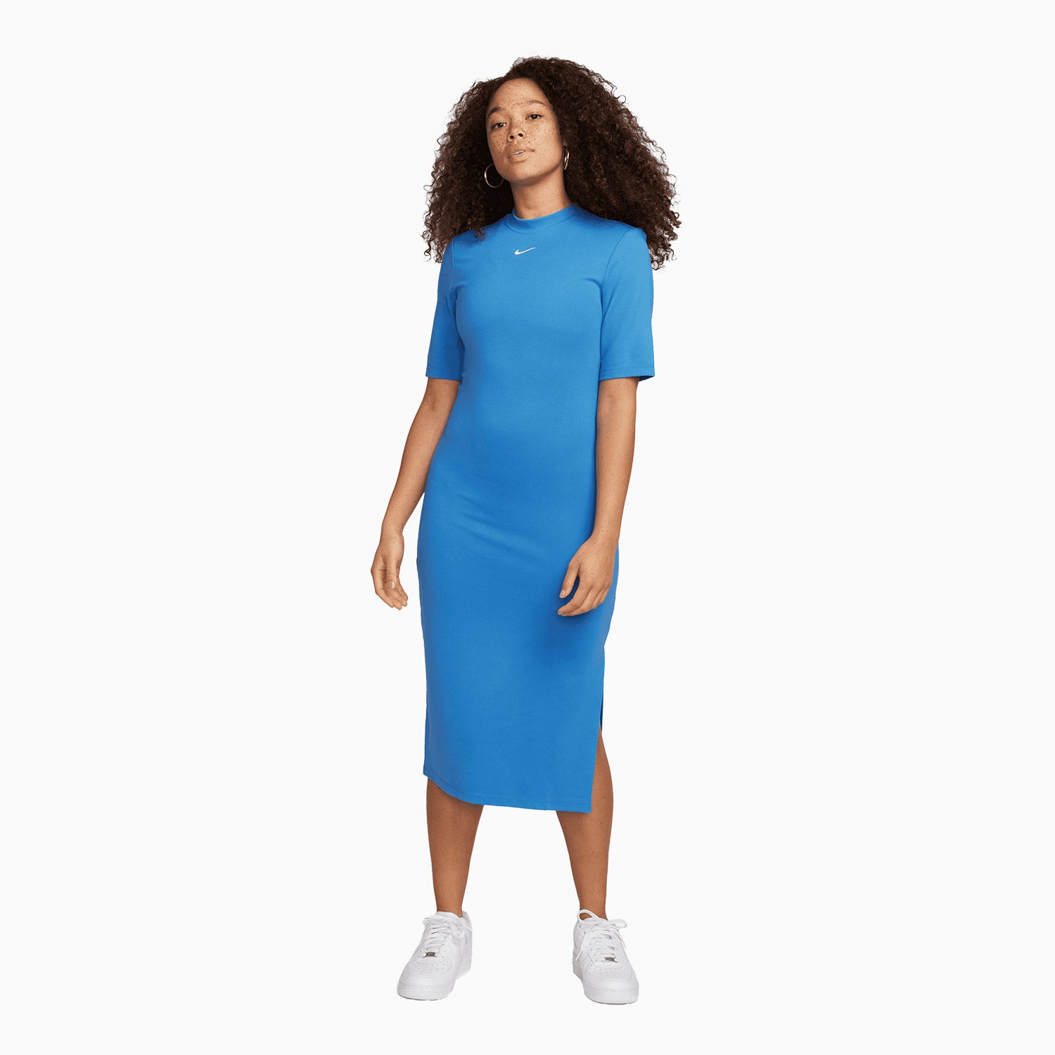 Blue nike dress shop