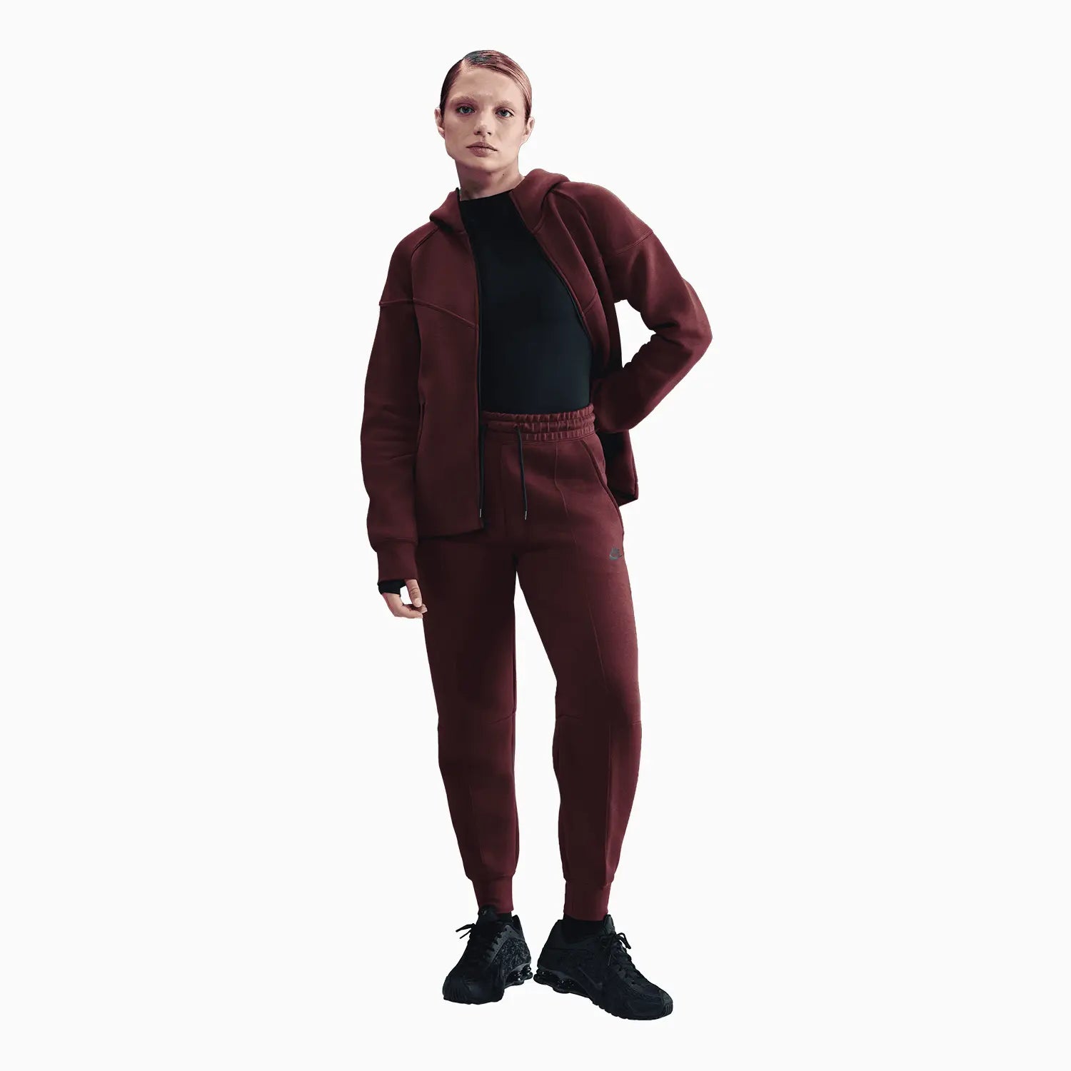 Women's Sportswear Tech Fleece Windrunner Tracksuit Nike - Tops and Bottoms USA