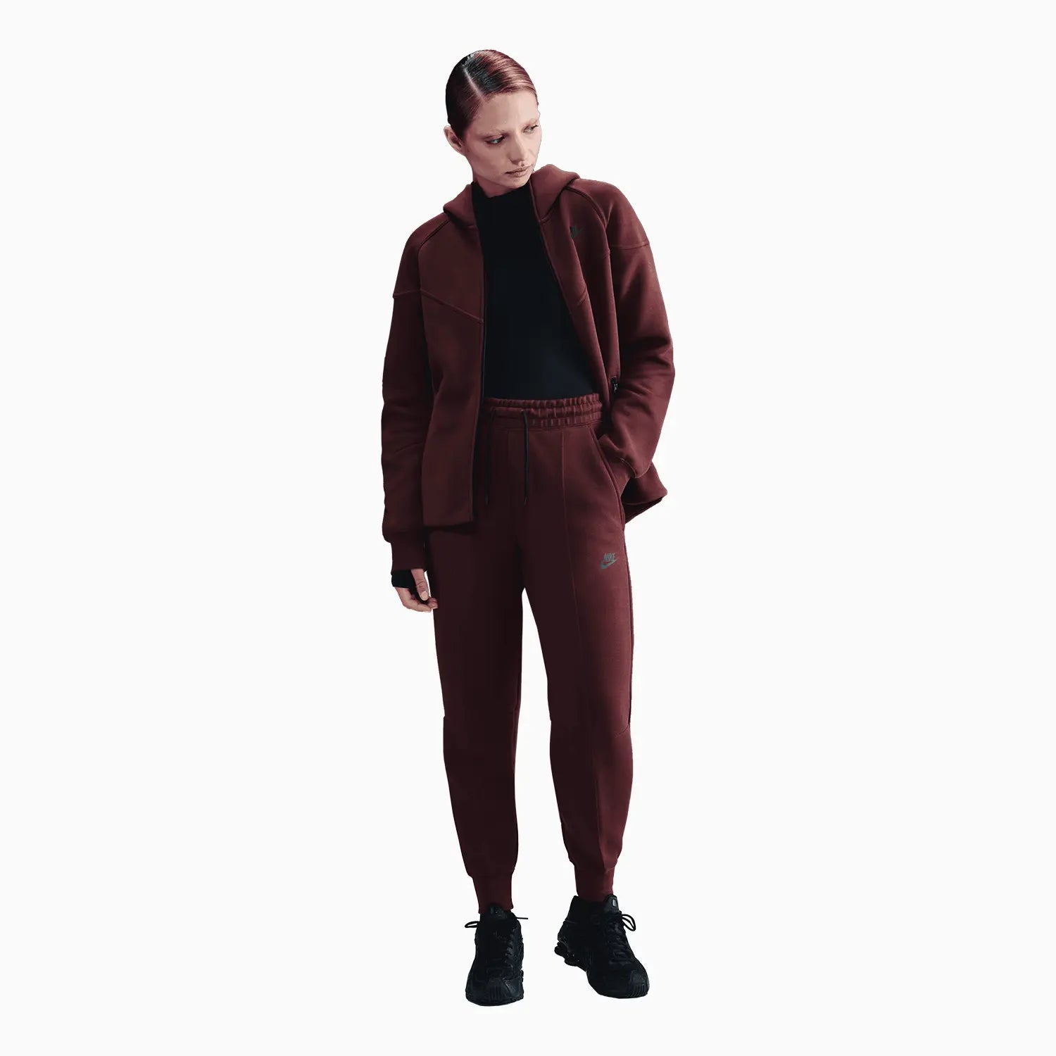 Women's Sportswear Tech Fleece Windrunner Tracksuit Nike - Tops and Bottoms USA
