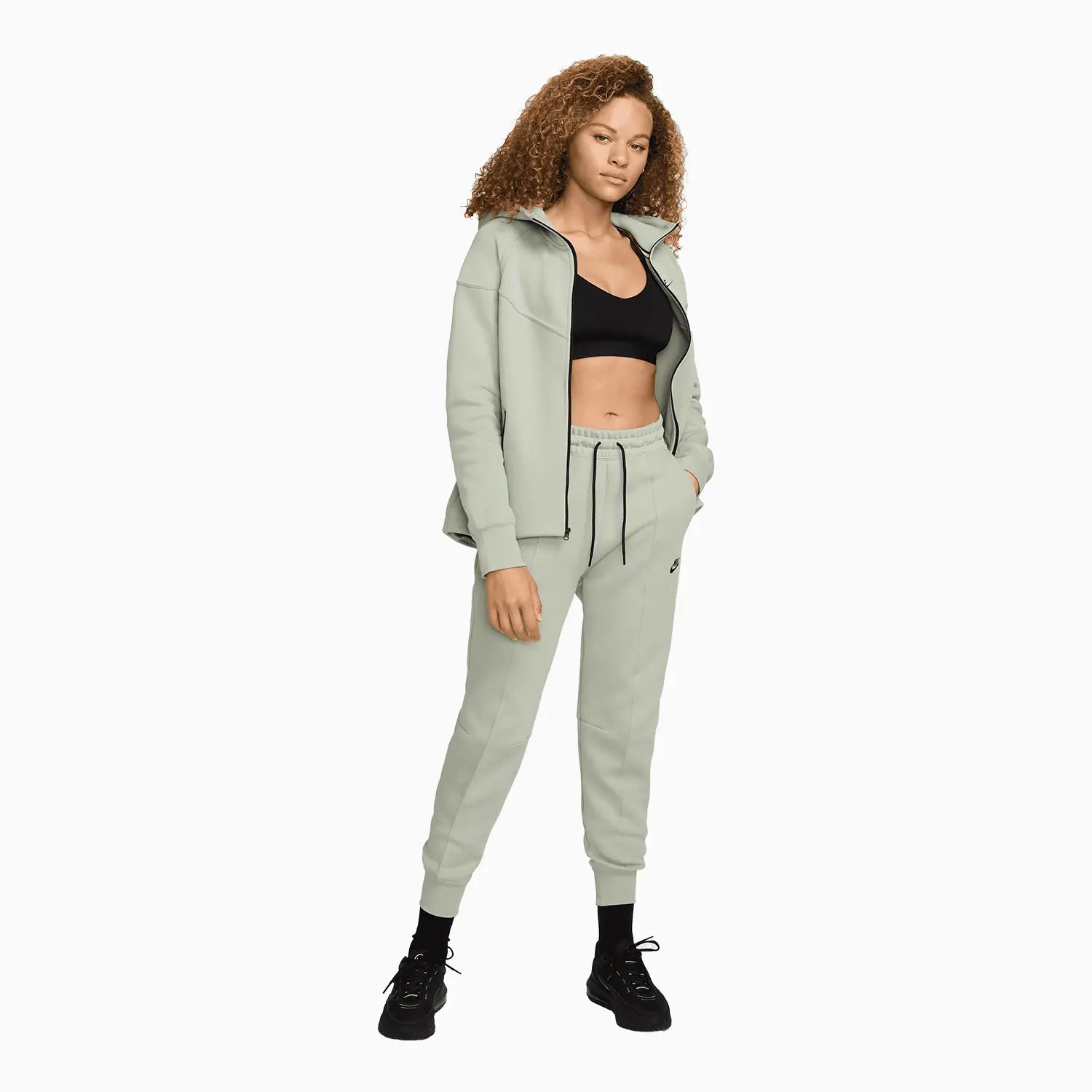 Nike Women's Sportswear Tech Fleece Windrunner Tracksuit Nike Women's Sportswear Tech Fleece Windrunner Tracksuit