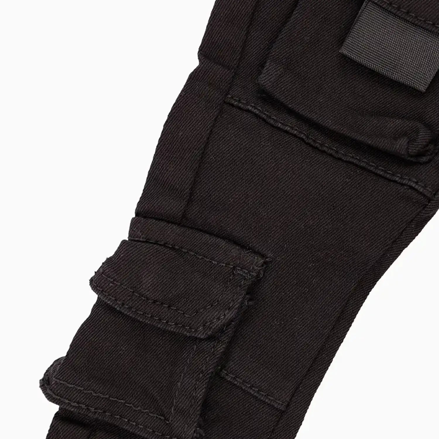 Kid's Slim Fit Cargo Denim Pant Ops Denim - Tops and Bottoms USA