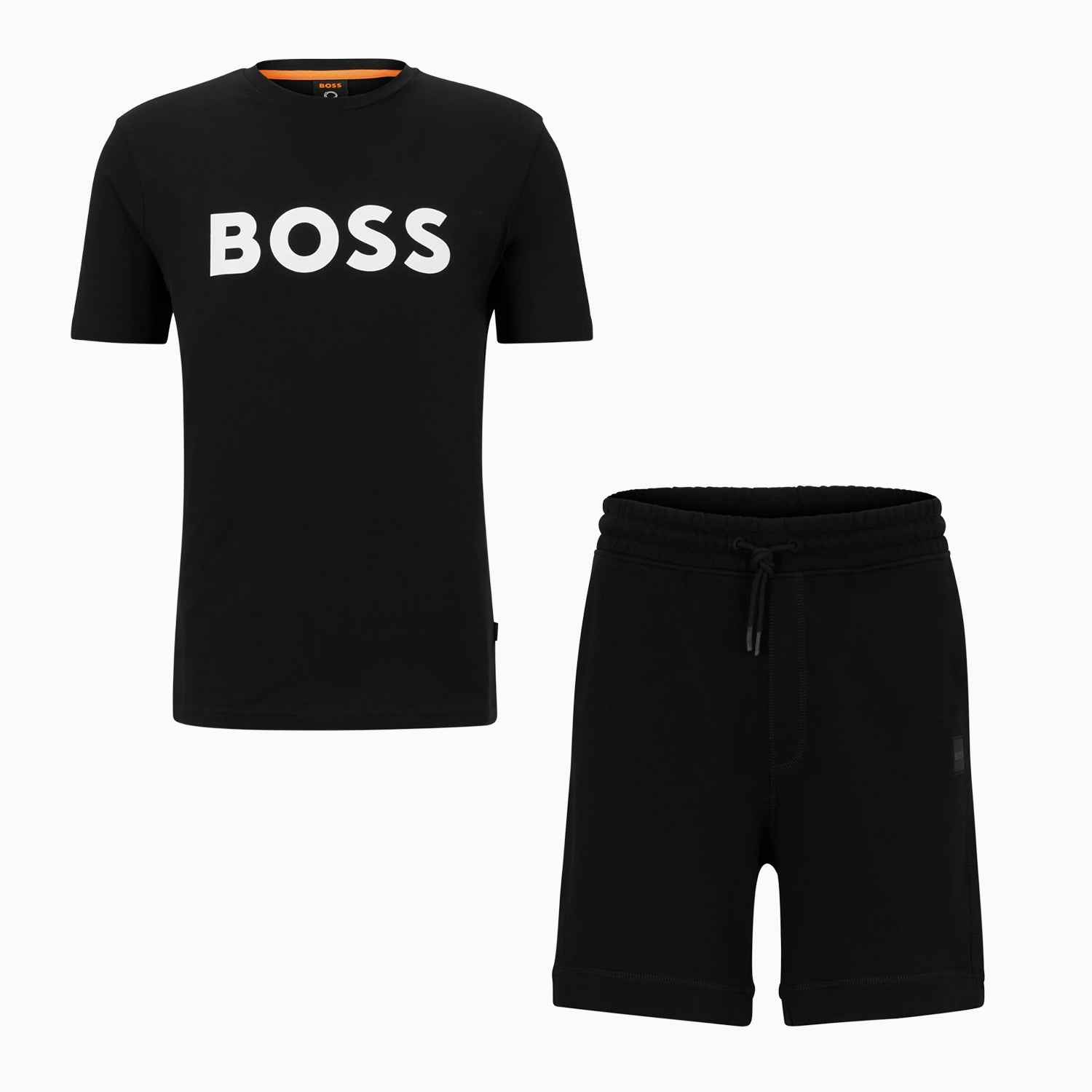 Hugo Boss Men's Cotton With Rubber Print Logo Outfit