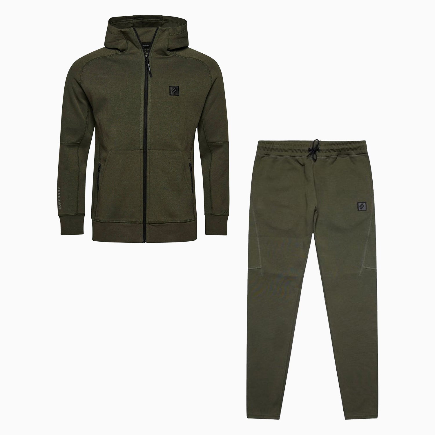 Superdry Men's Code Tech Tracksuit Dark Green
