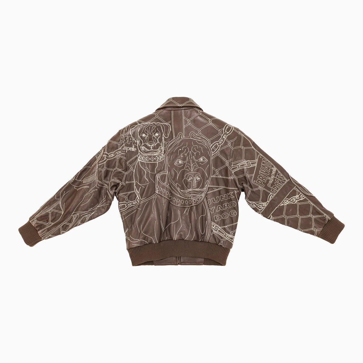 Kid's Burnish Leather Jacket Pelle Pelle - Tops and Bottoms USA