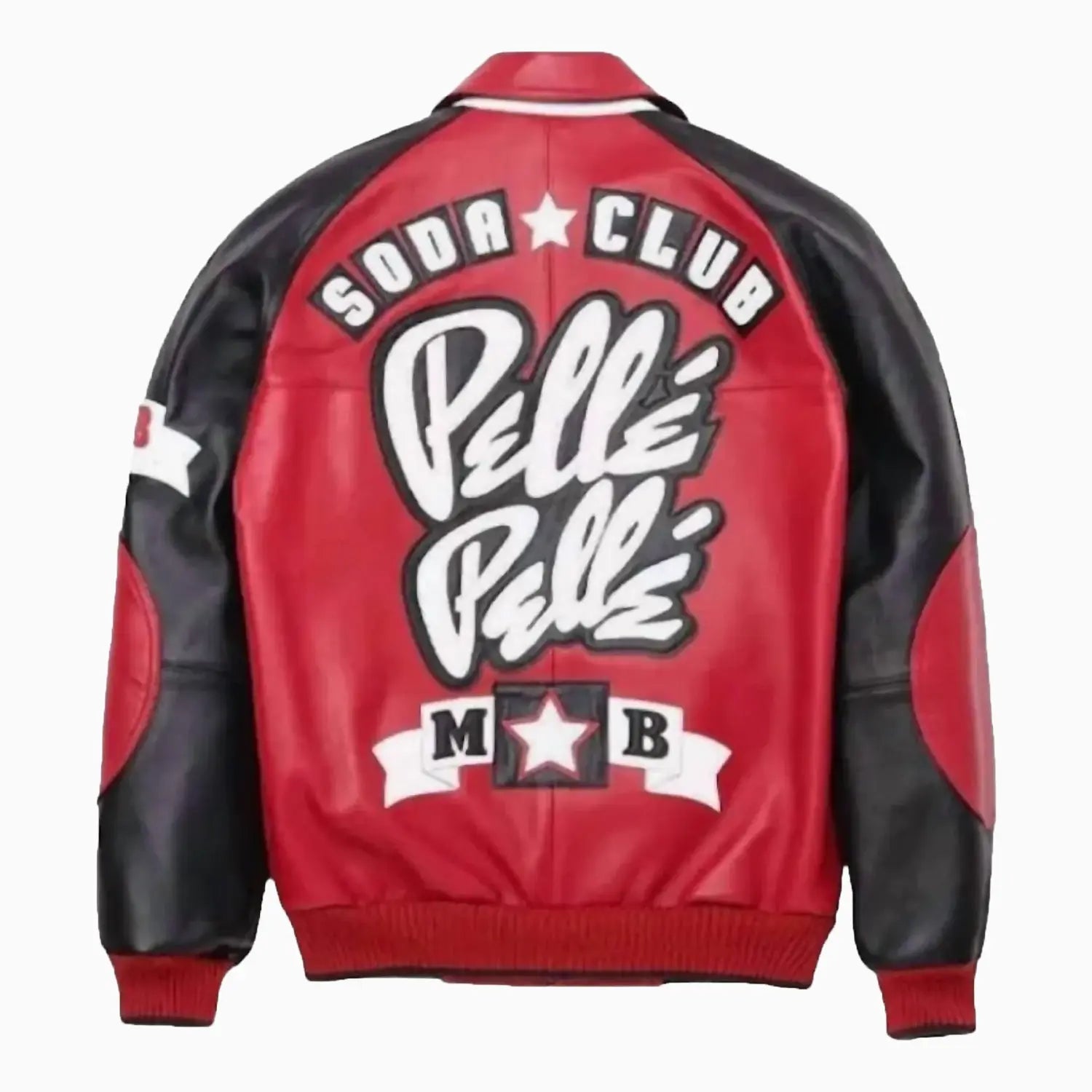 Men's Classic Soda Club Plush Leather Jacket
