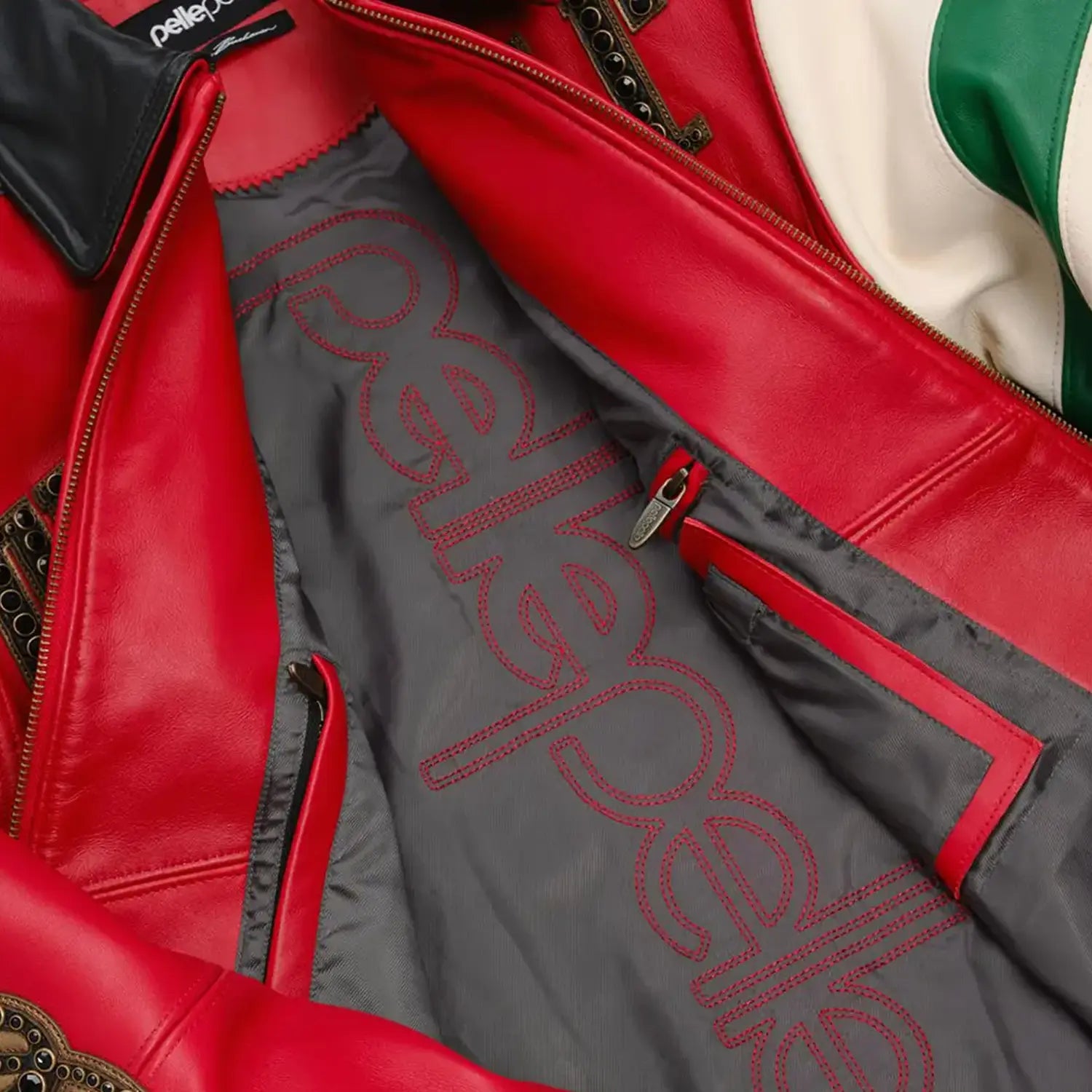 Men's Daytona Special Leather Jacket Pelle Pelle - Tops and Bottoms USA