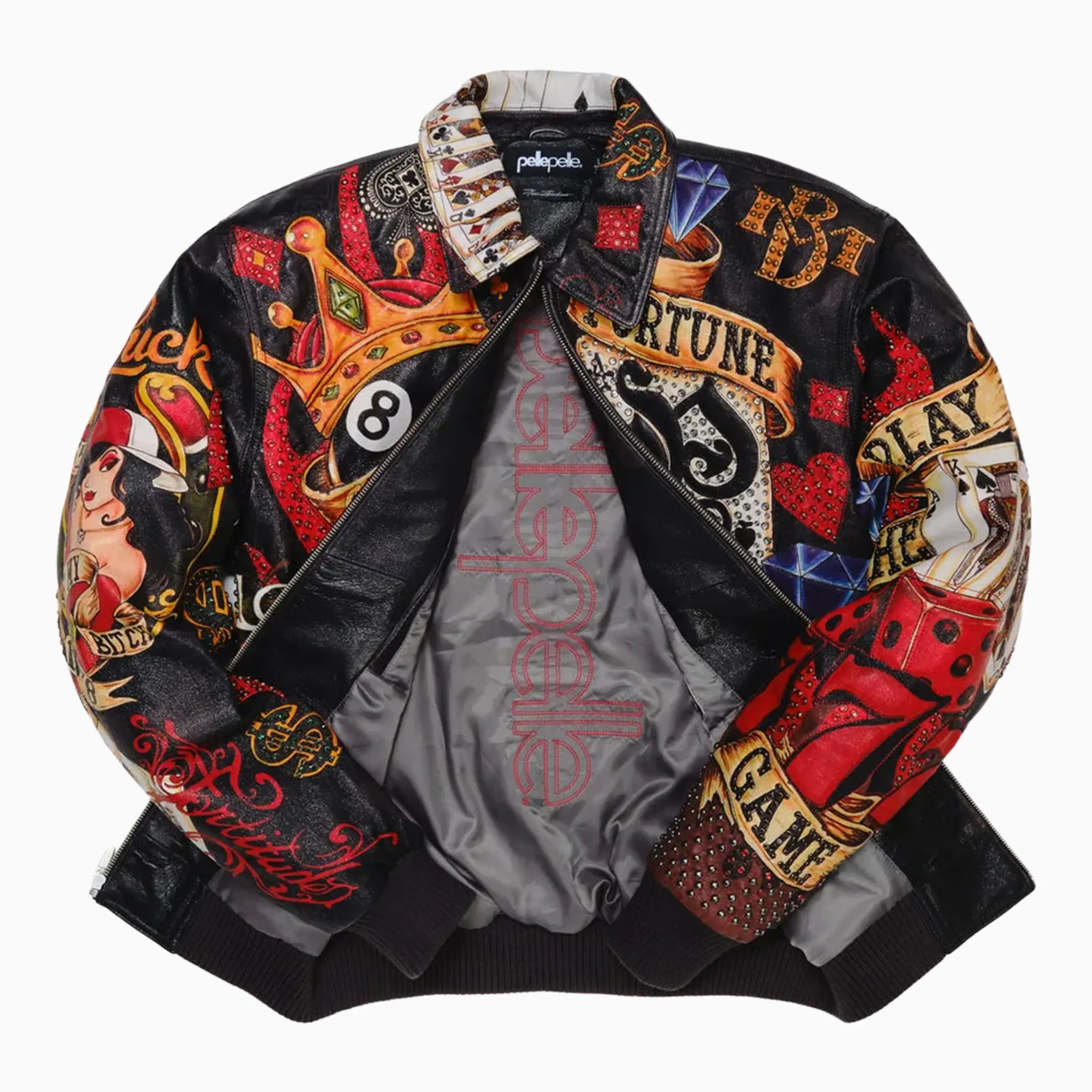 Men's High Rollers Leather Jacket
