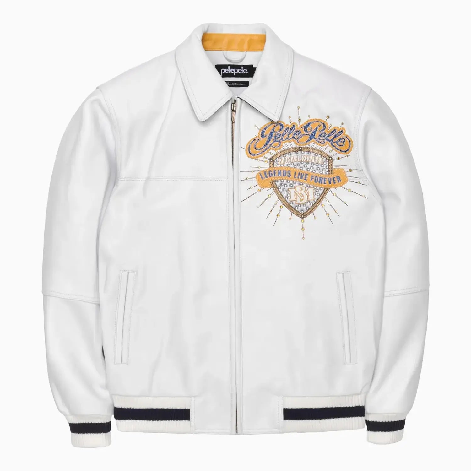 Men's Legends Live Forever Leather Jacket