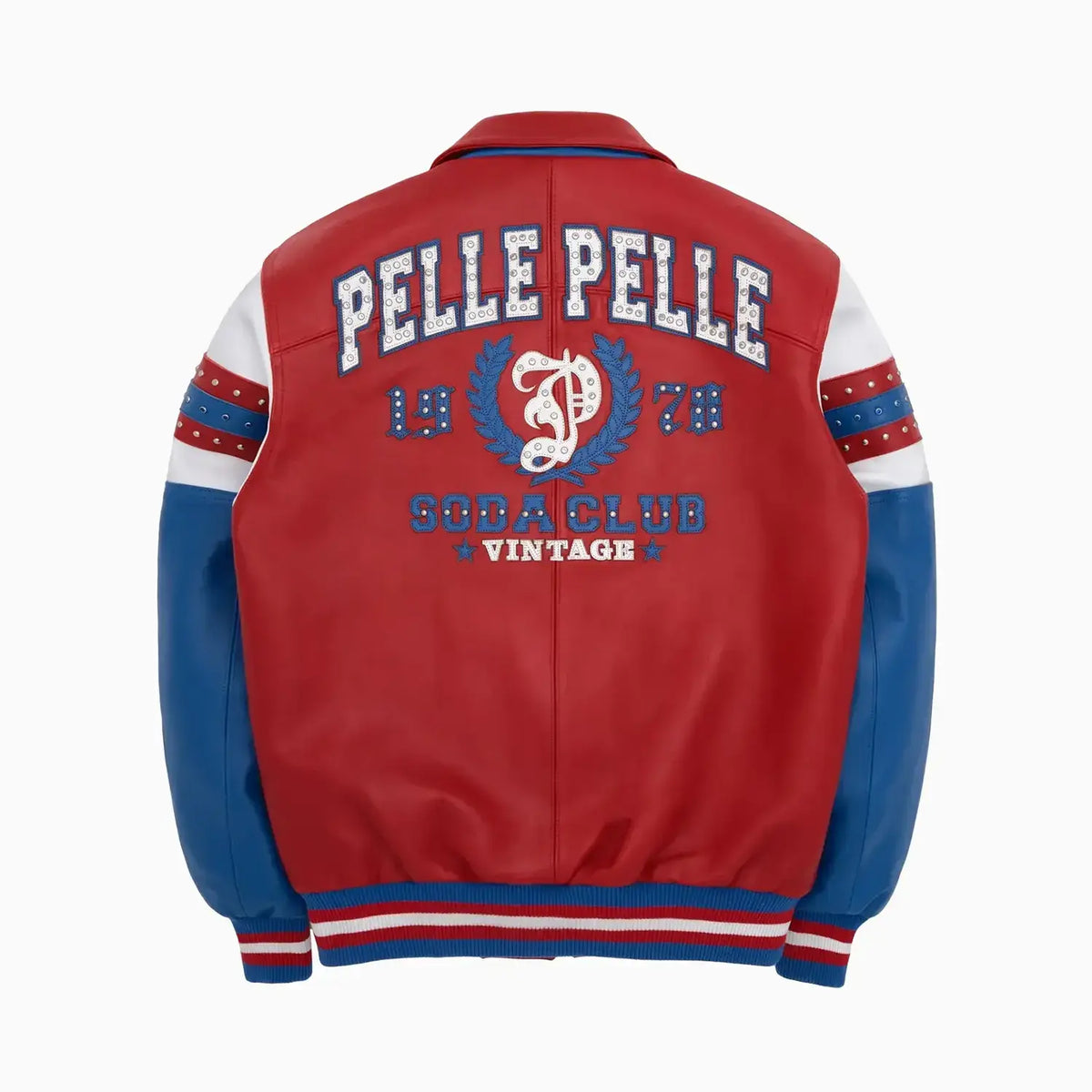 Men's Pelle Arches Leather Jacket Pelle Pelle - Tops and Bottoms USA