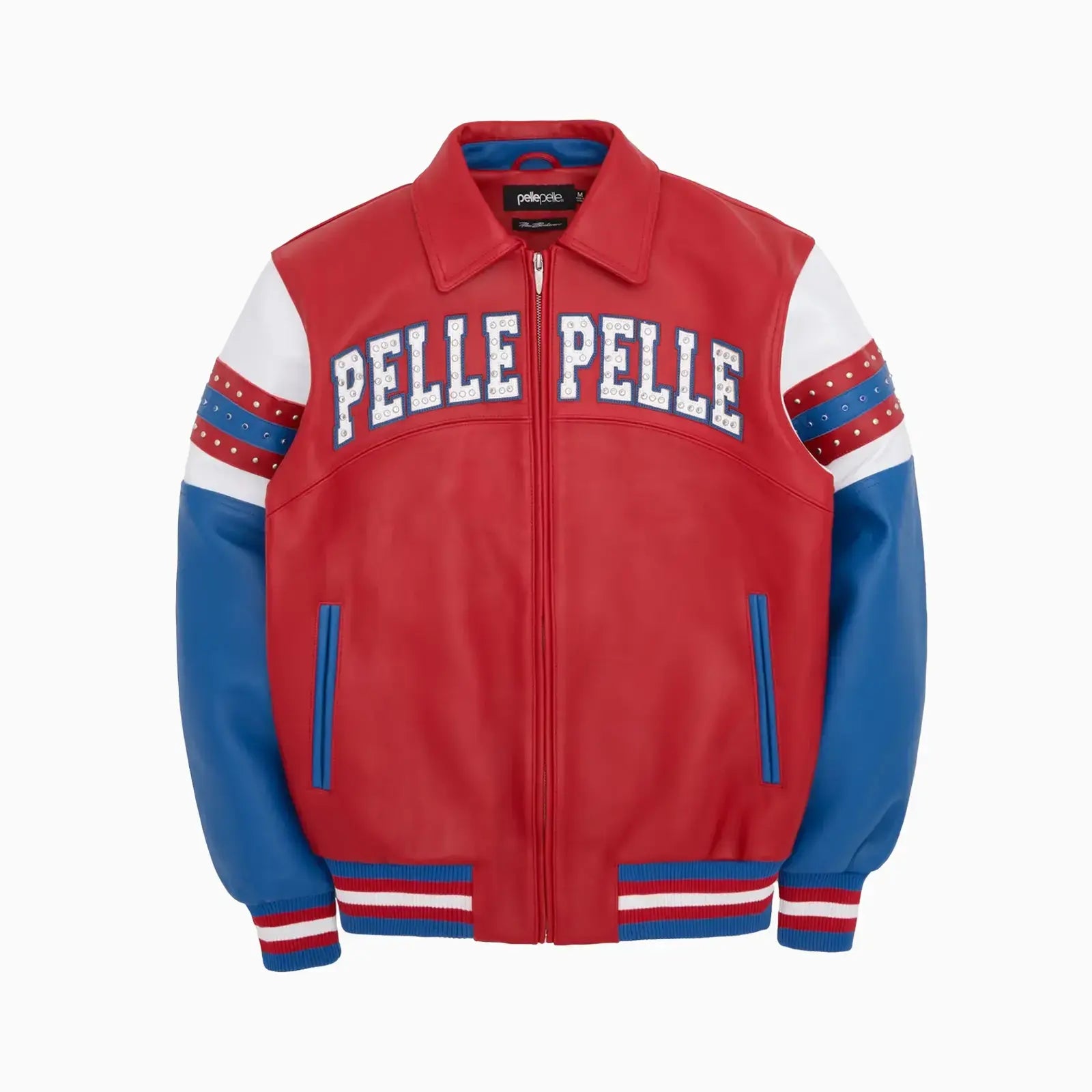 Men's Pelle Arches Leather Jacket Pelle Pelle - Tops and Bottoms USA