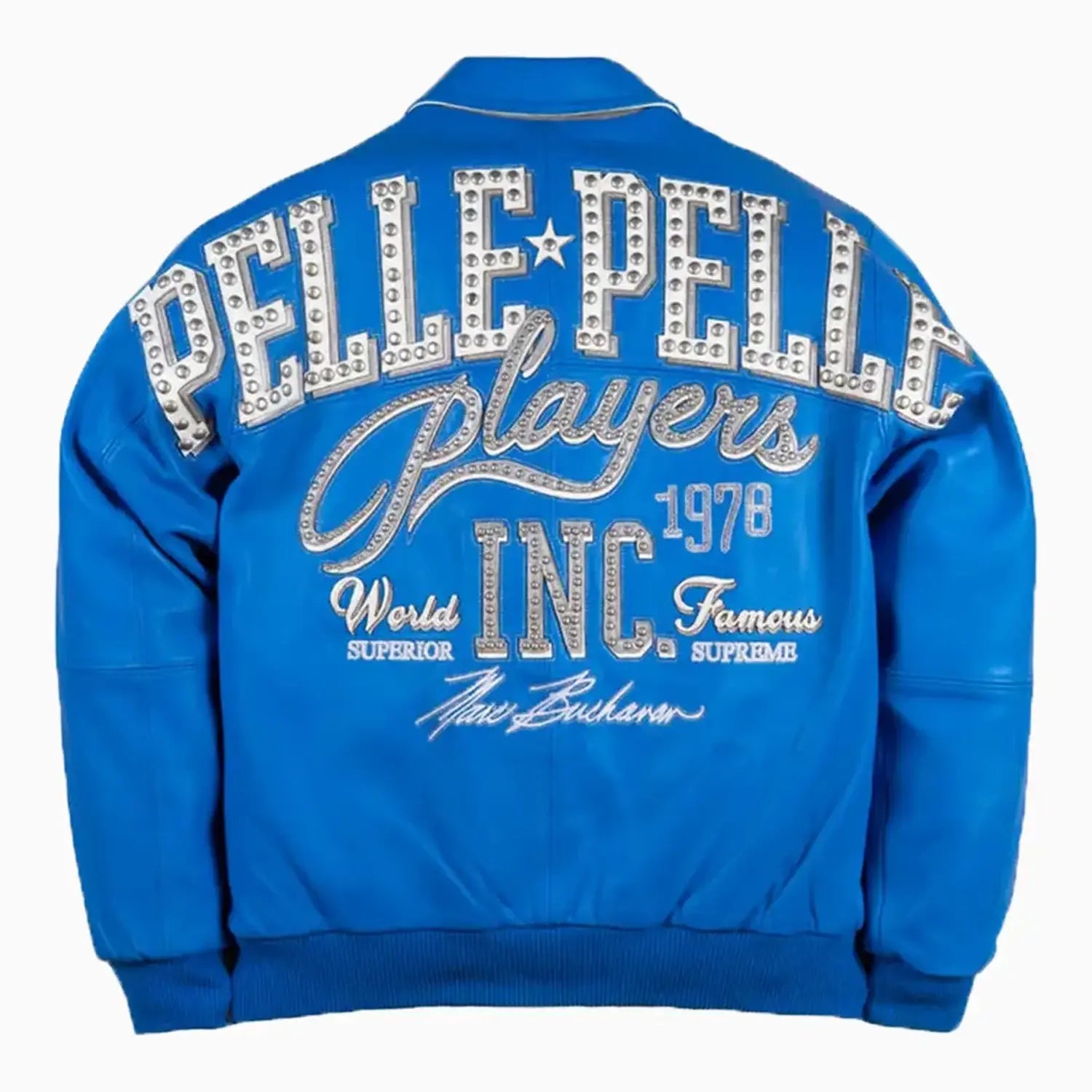 Men's Players Inc Leather Jacket Pelle Pelle - Tops and Bottoms USA