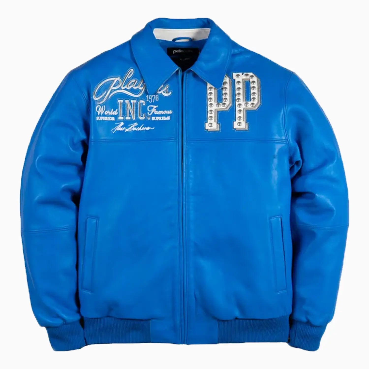 Men's Players Inc Leather Jacket Pelle Pelle - Tops and Bottoms USA