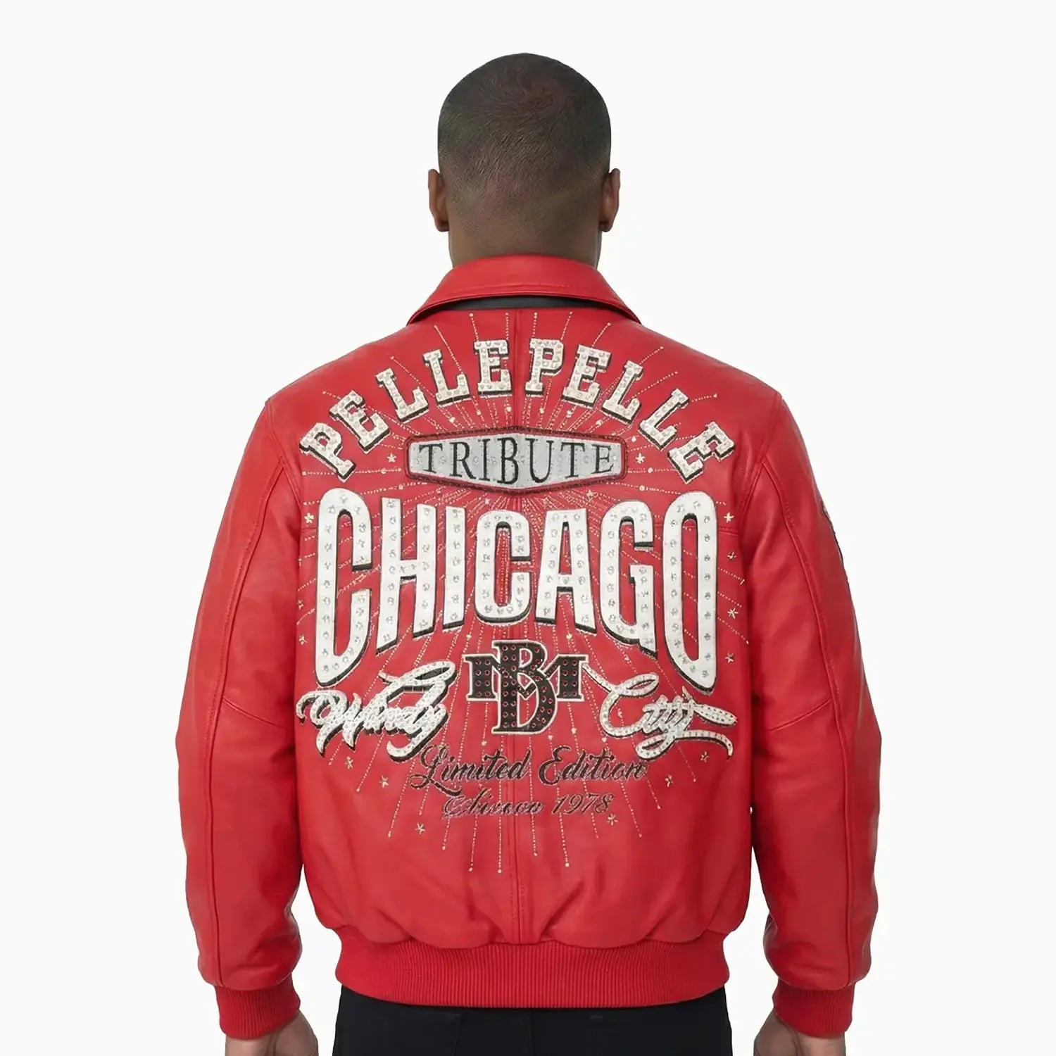 Pelle-Pelle X TB Men's Windy City Leather Jacket Pelle Pelle - Tops and Bottoms USA