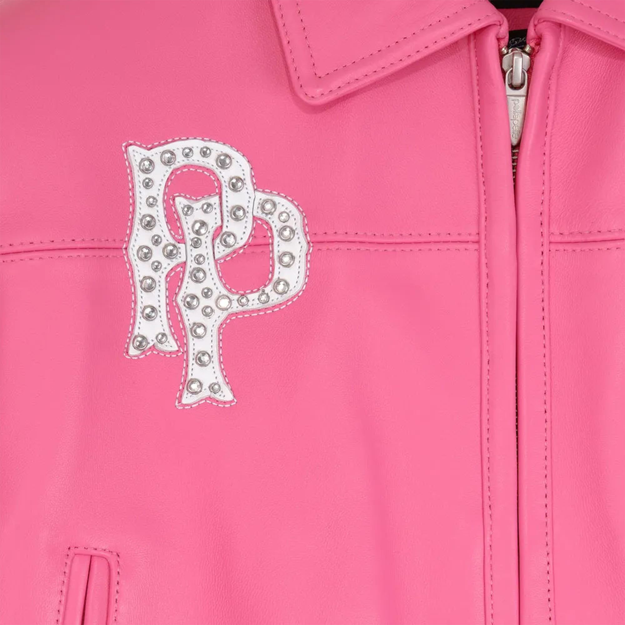 Women's American Bruiser Crop Leather Jacket