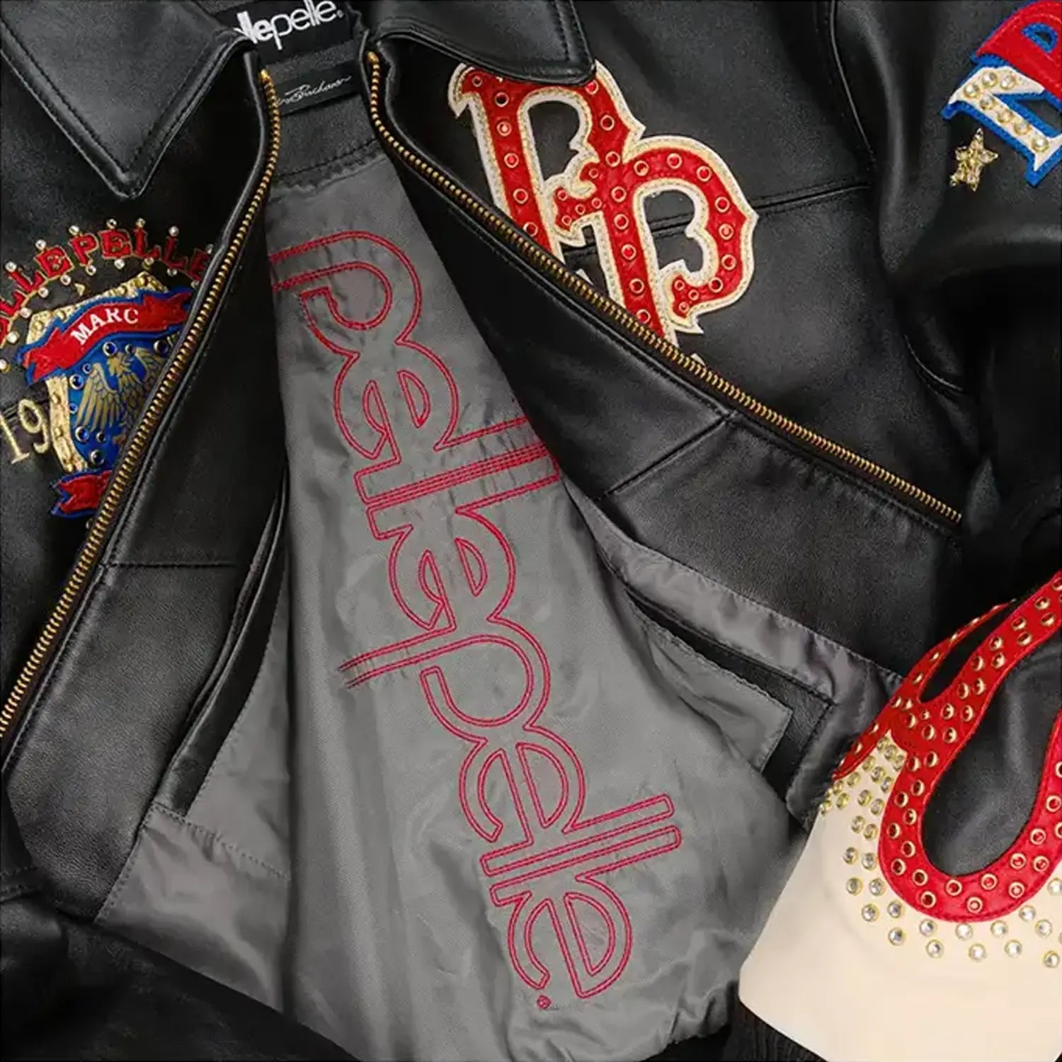 Women's World Famous Leather Jacket Pelle Pelle - Tops and Bottoms USA