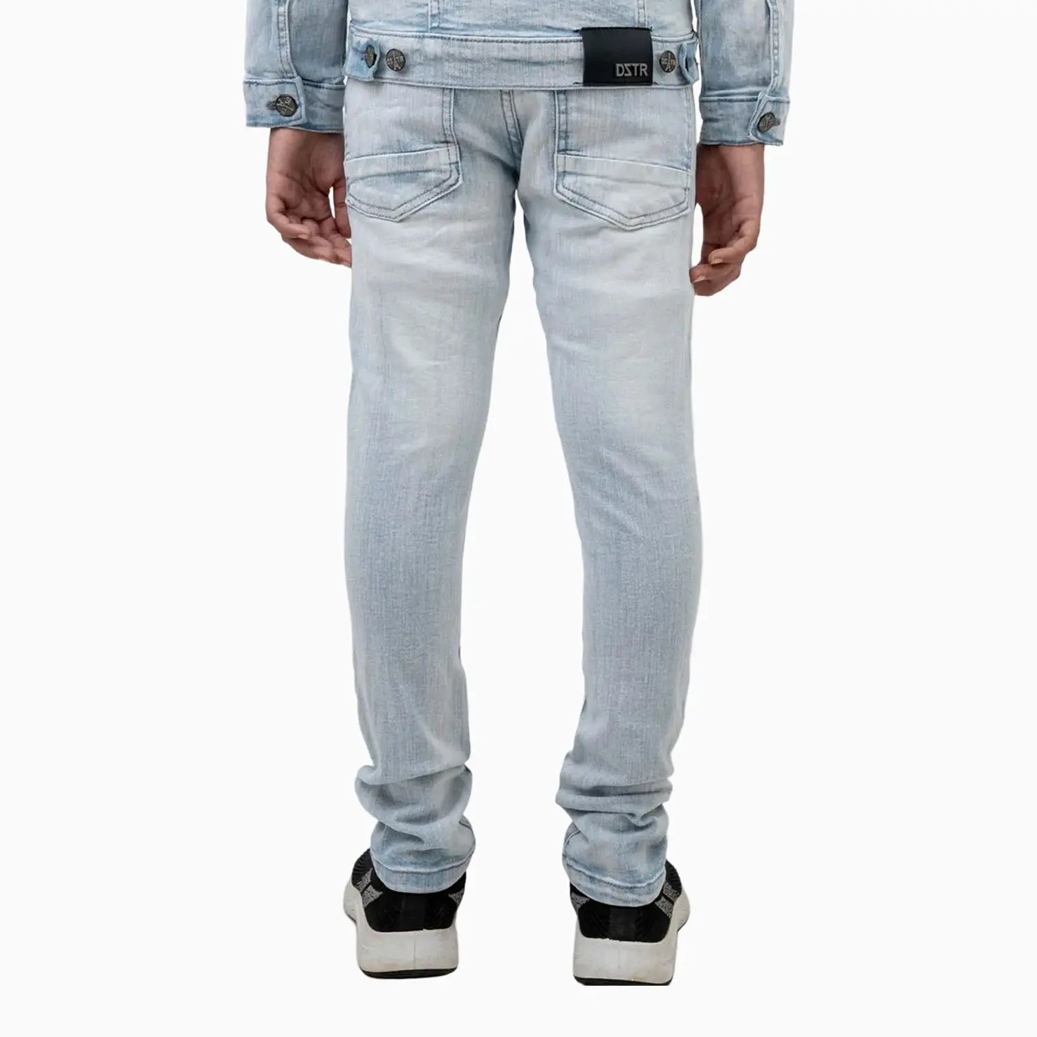 Kid's Skinny Jeans Pant Premium Disaster - Tops and Bottoms USA