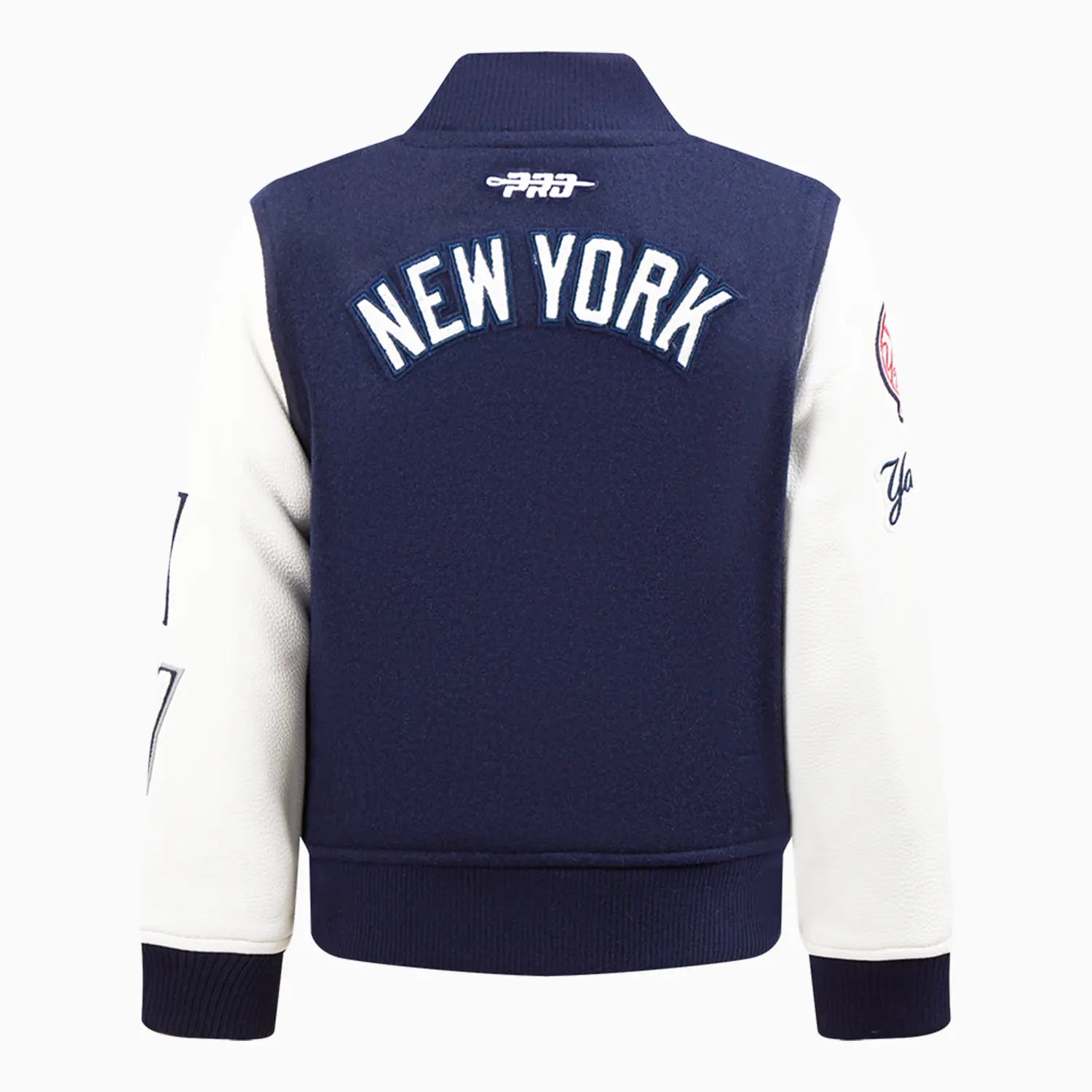 Chaqueta universitaria clásica de lana de los New York Yankees MLB para niños