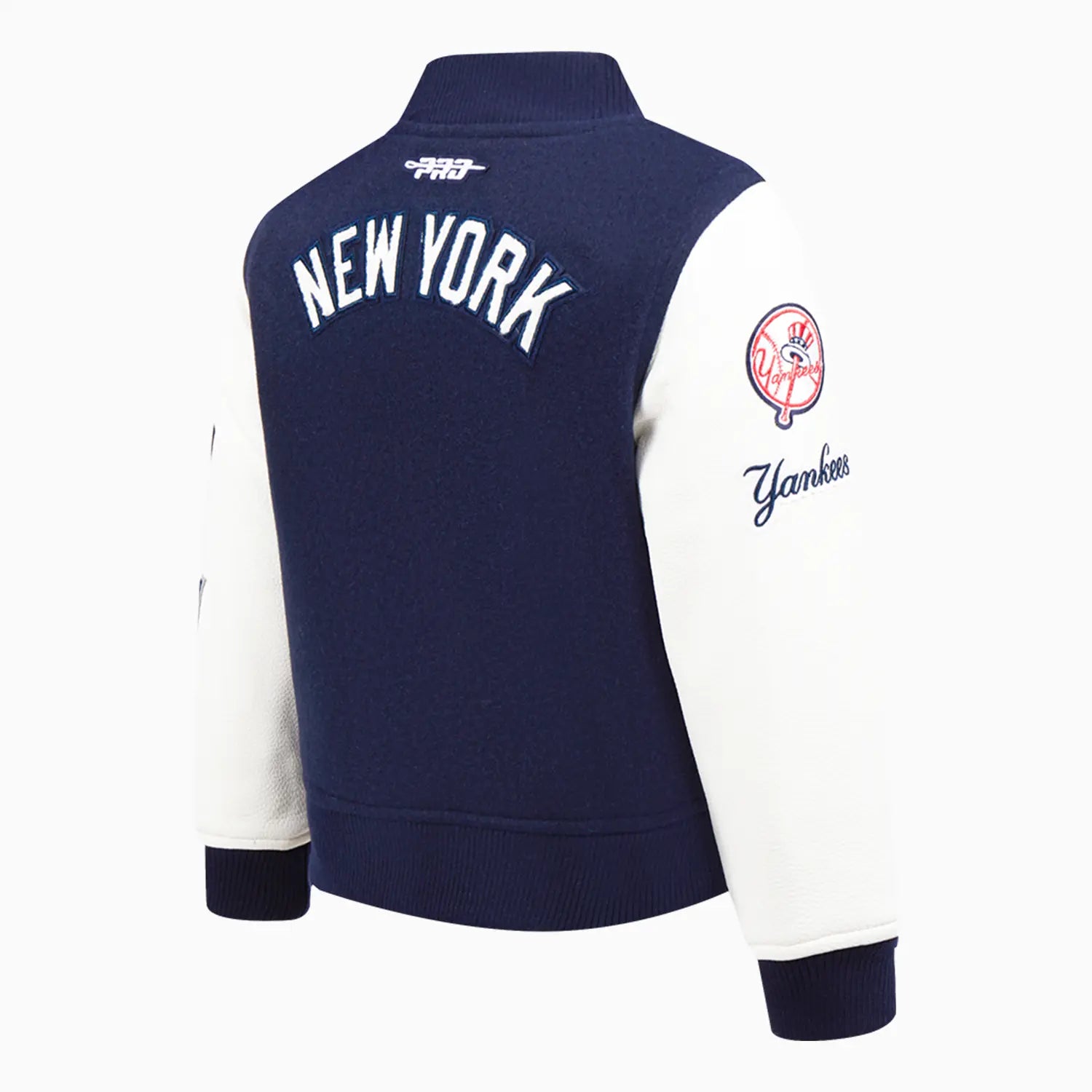 Chaqueta universitaria clásica de lana de los New York Yankees MLB para niños
