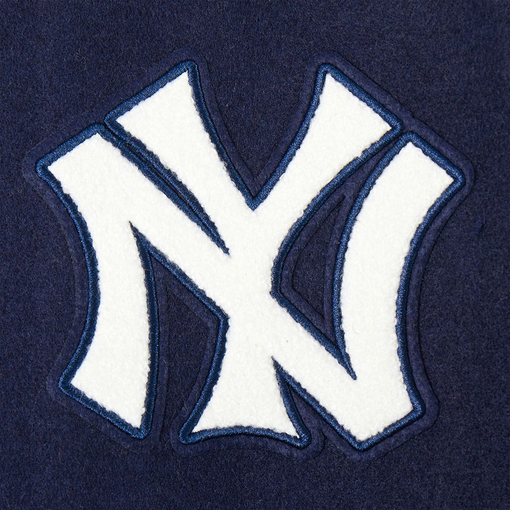 Kid's New York Yankees MLB Retro Classic Rib Wool Varsity Jacket
