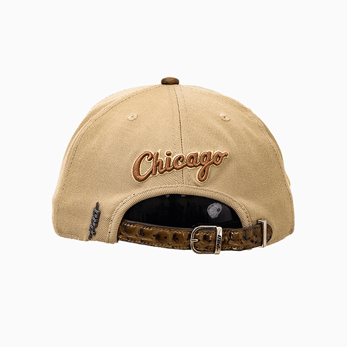 Chicago White Sox MLB Leather Visor Wool Snapback Hat Pro Standard - Tops and Bottoms USA