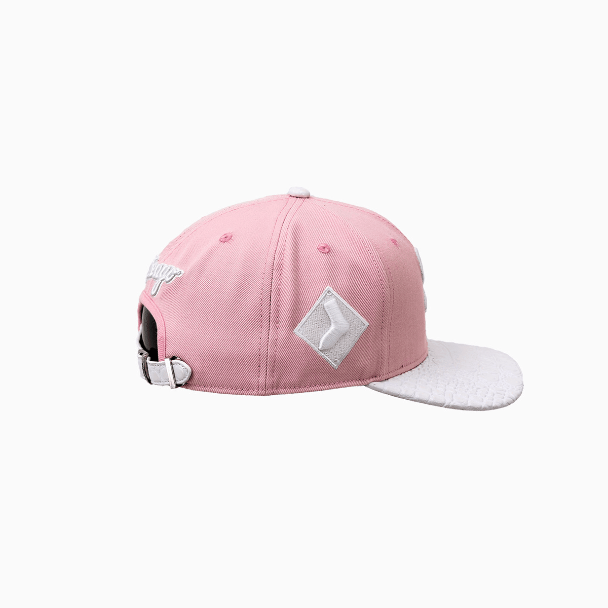 Chicago White Sox MLB Leather Visor Wool Snapback Hat Pro Standard - Tops and Bottoms USA