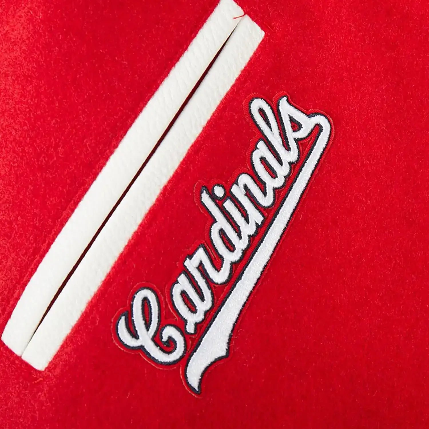 Chaqueta universitaria clásica de lana de los St. Louis Cardinals de la MLB para niños