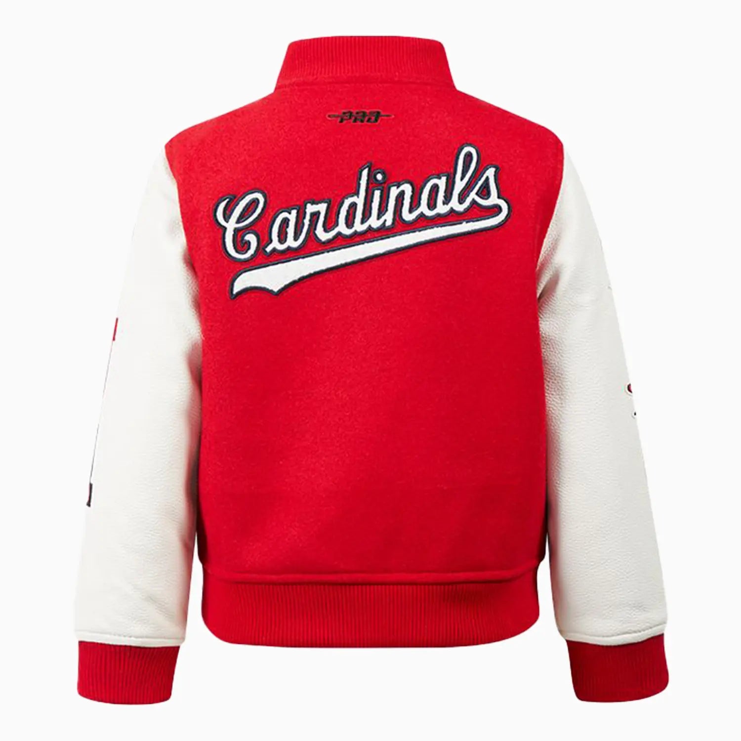 Chaqueta universitaria clásica de lana de los St. Louis Cardinals de la MLB para niños