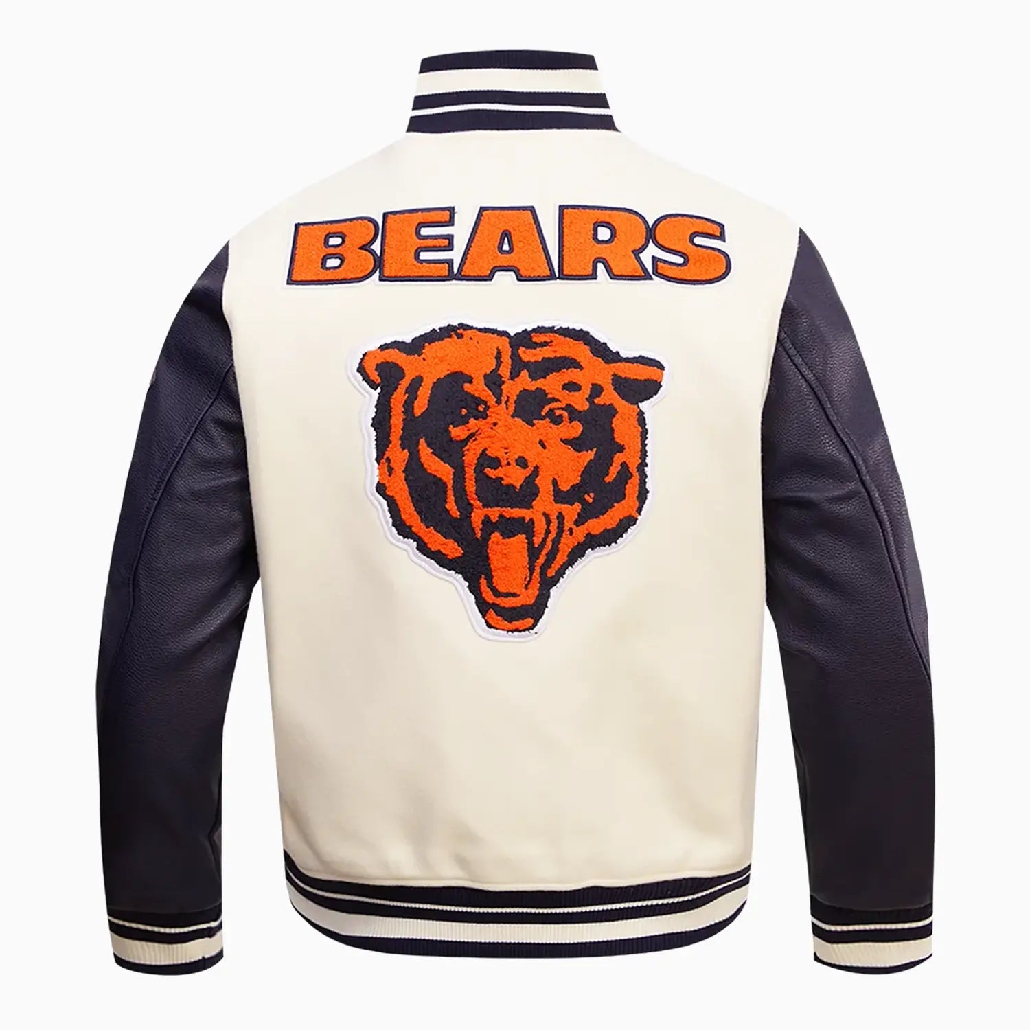 Men's Chicago Bears Retro Classics Varsity Jacket Pro Standard - Tops and Bottoms USA