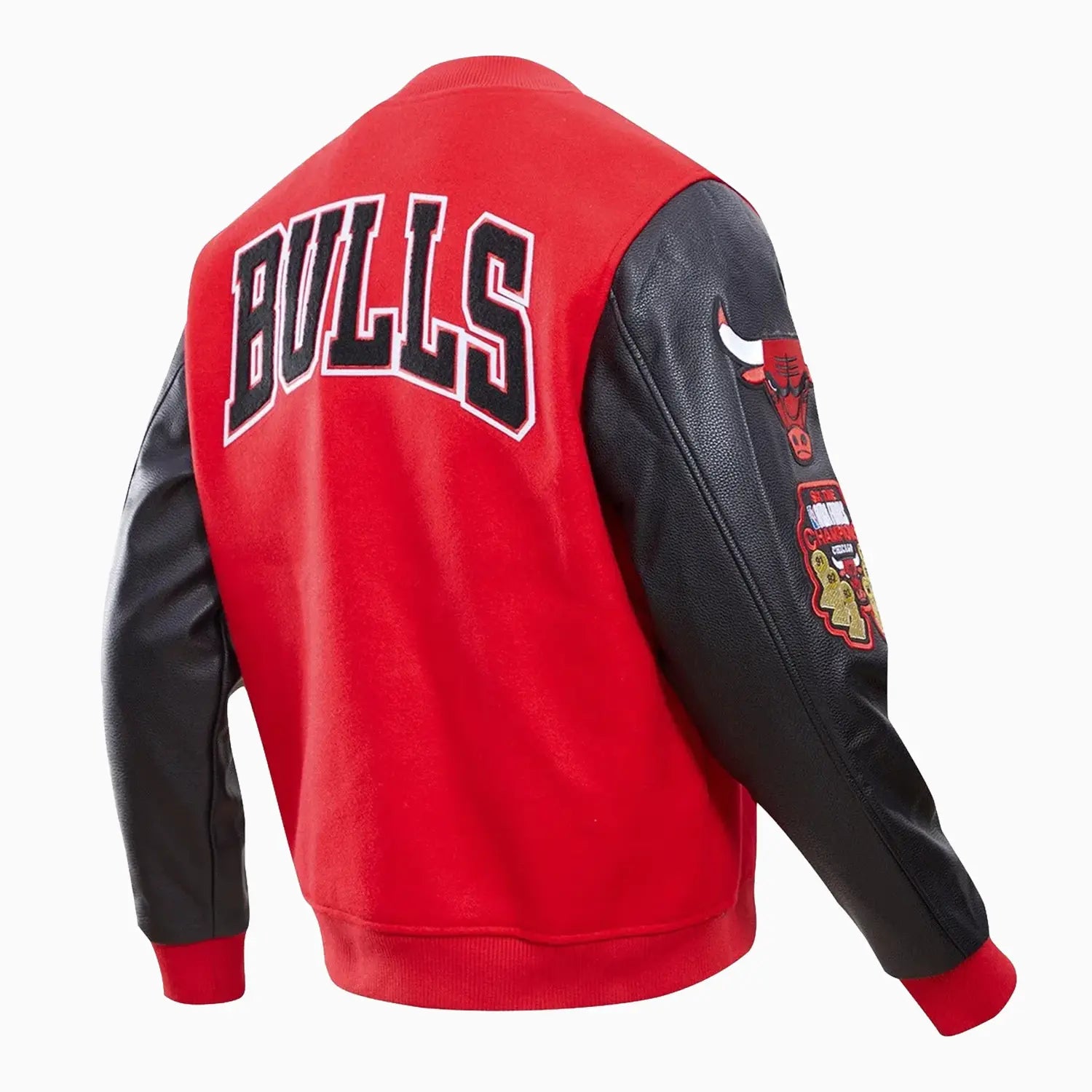 Men's Chicago Bulls Logo Varsity Jacket