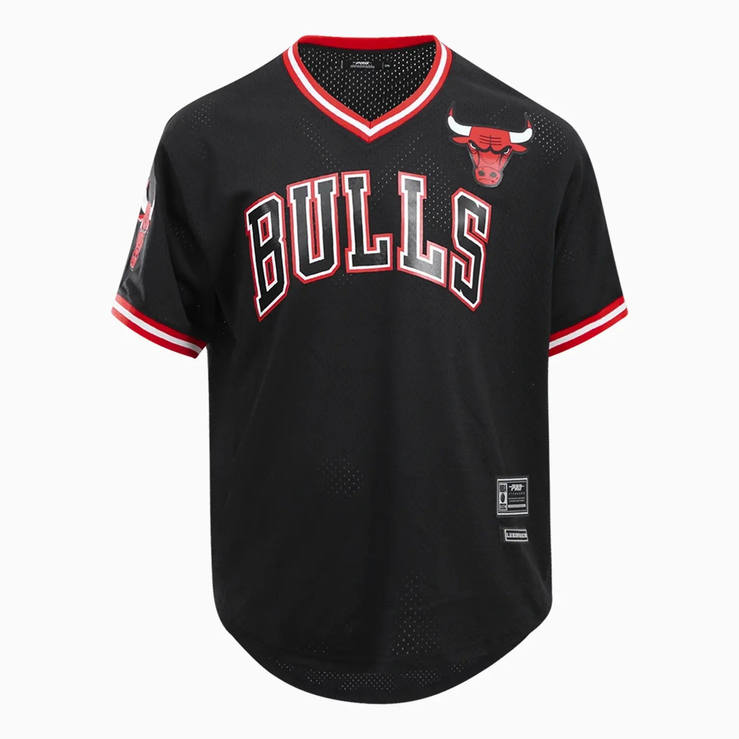 Pro Standard Men's NBA Chicago Bulls Logo Mesh Pro Team T-Shirt