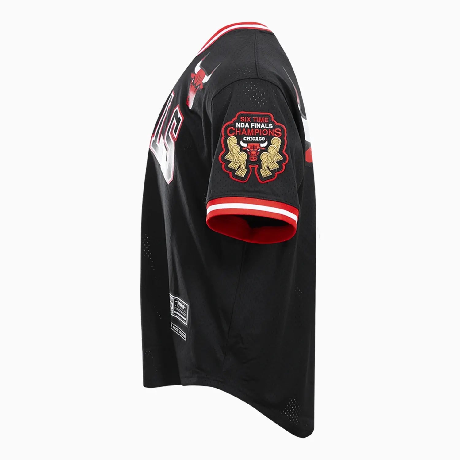Men's NBA Chicago Bulls Logo Mesh Pro Team T-Shirt