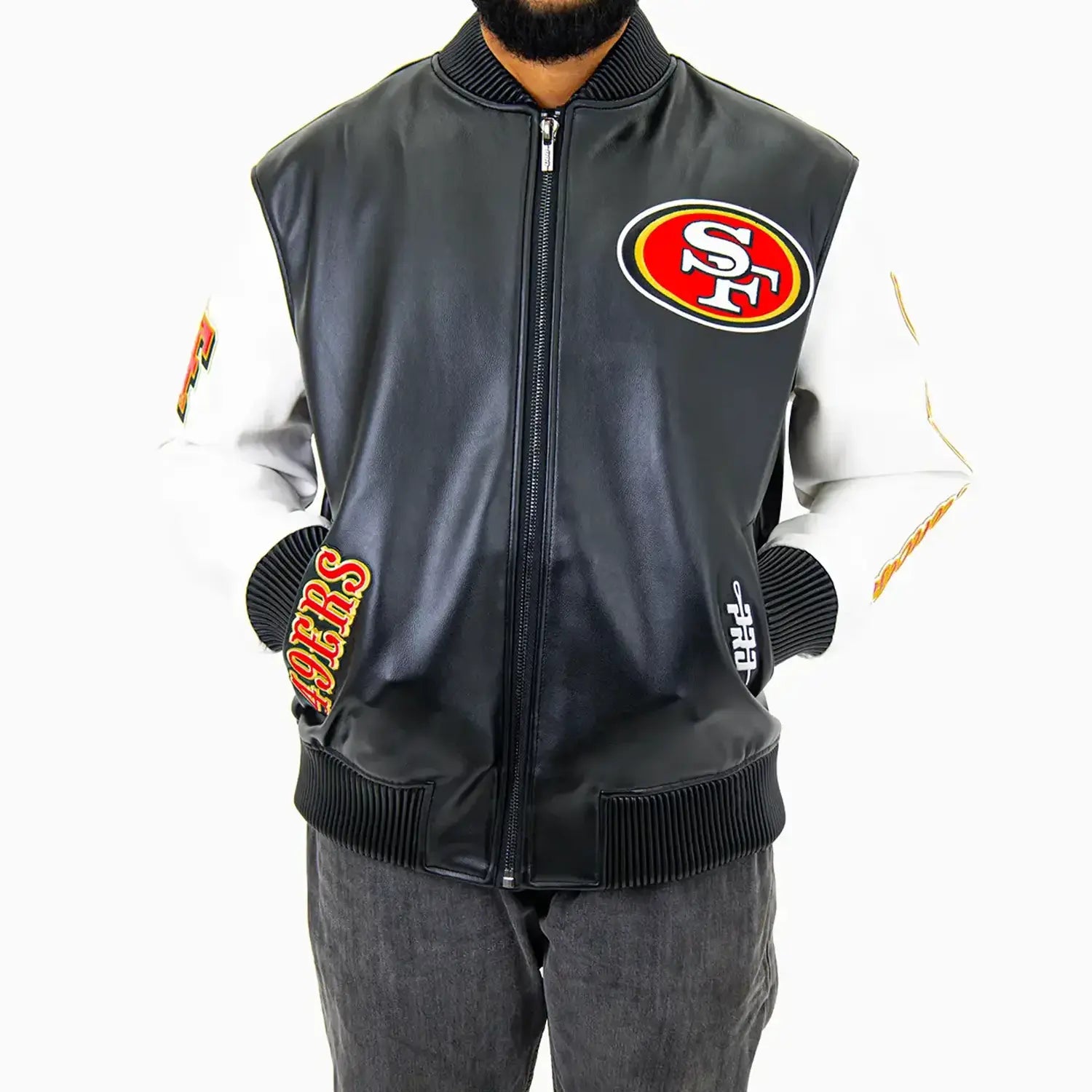 Pro Standard Men's San Francisco 49Ers NFL Signature Leather