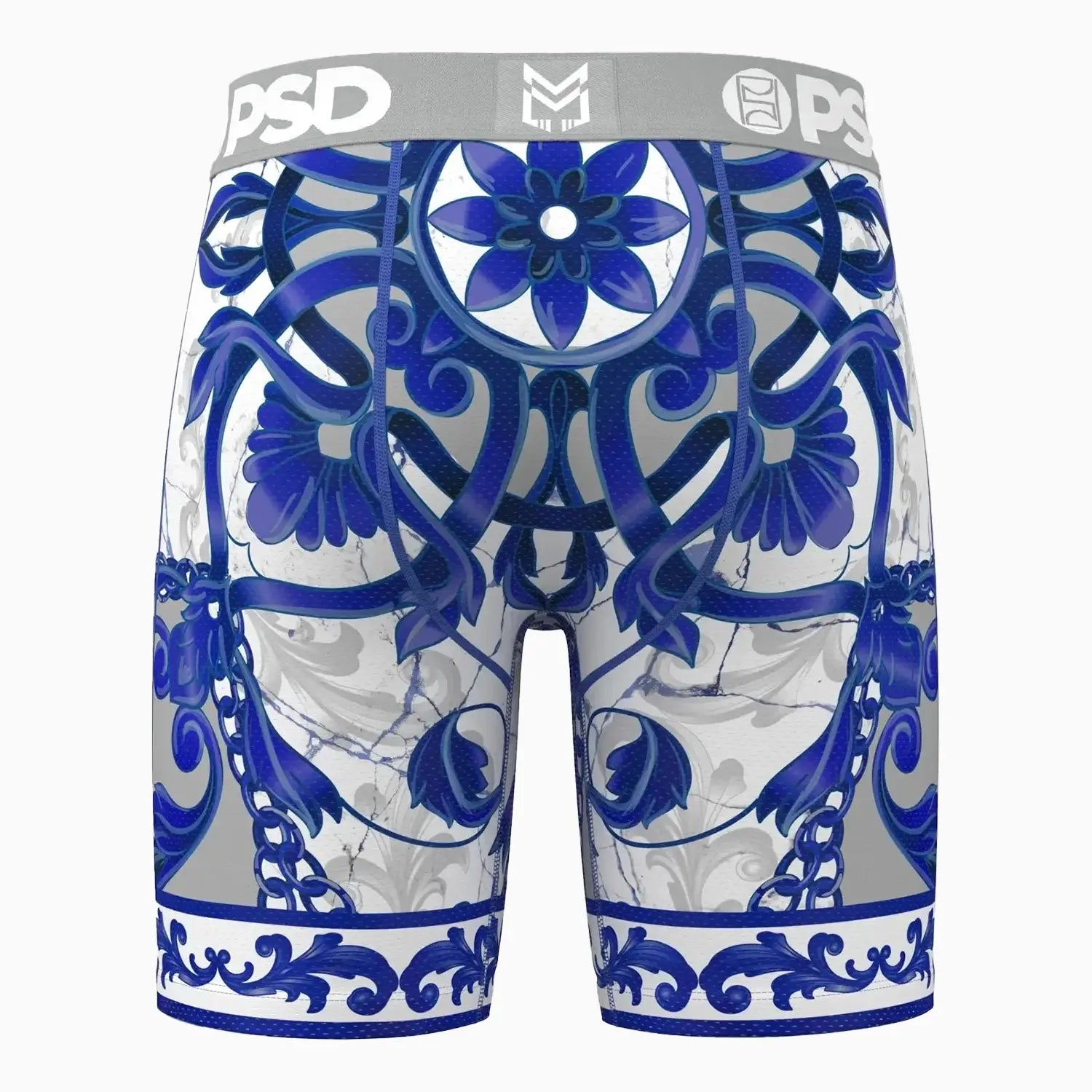 Men's Mitch Marner - Blue Granite Boxer PSD Underwear - Tops and Bottoms USA