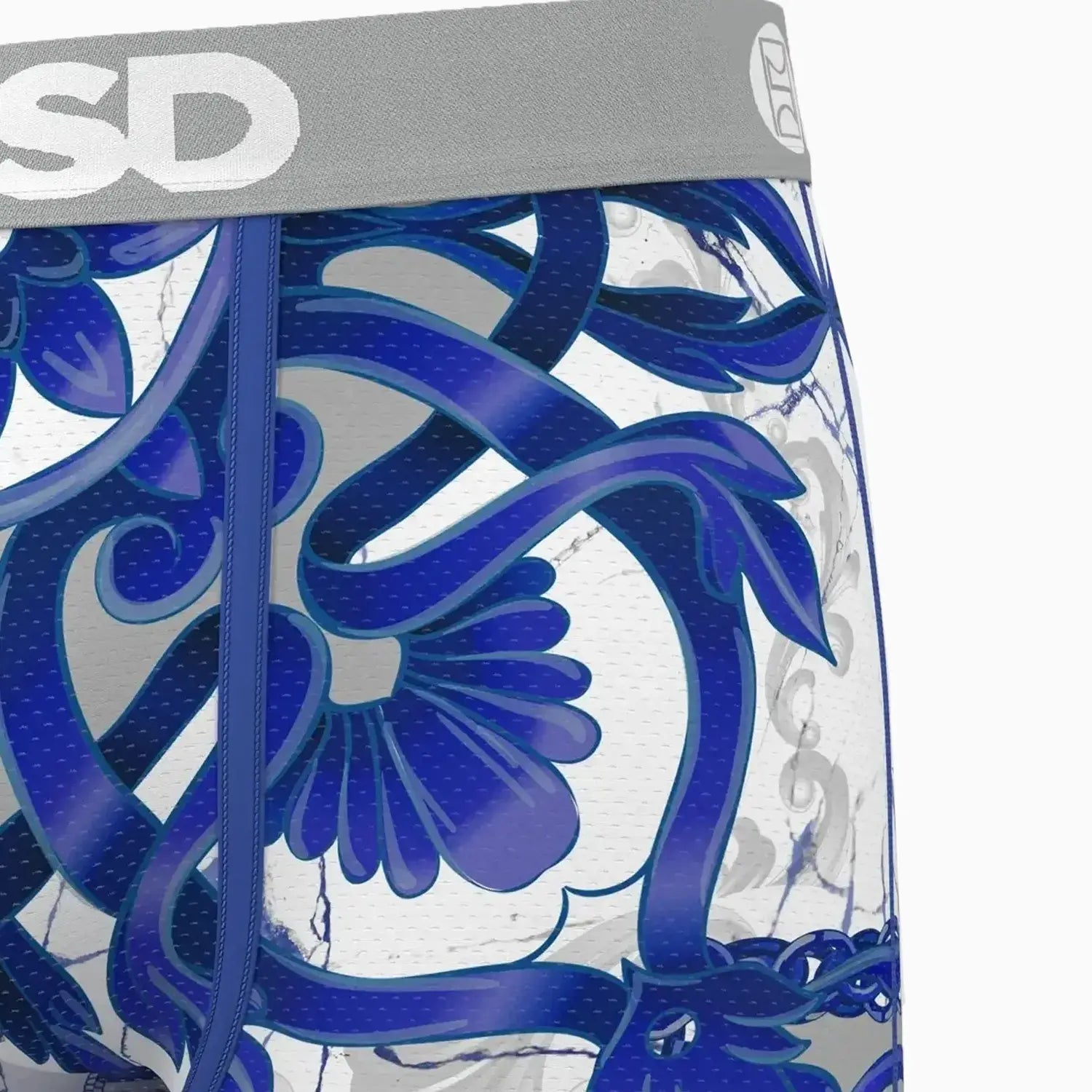 Men's Mitch Marner - Blue Granite Boxer PSD Underwear - Tops and Bottoms USA