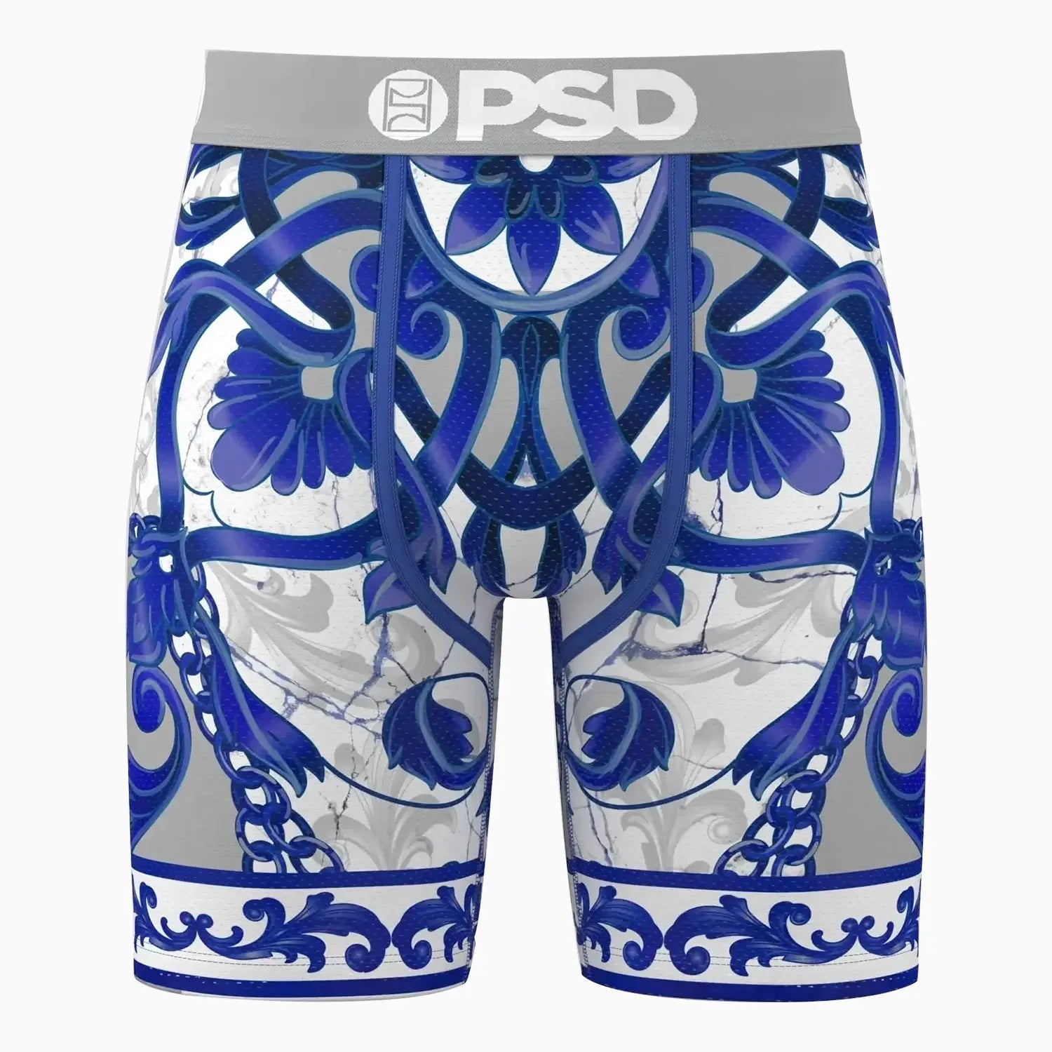 Men's Mitch Marner - Blue Granite Boxer PSD Underwear - Tops and Bottoms USA