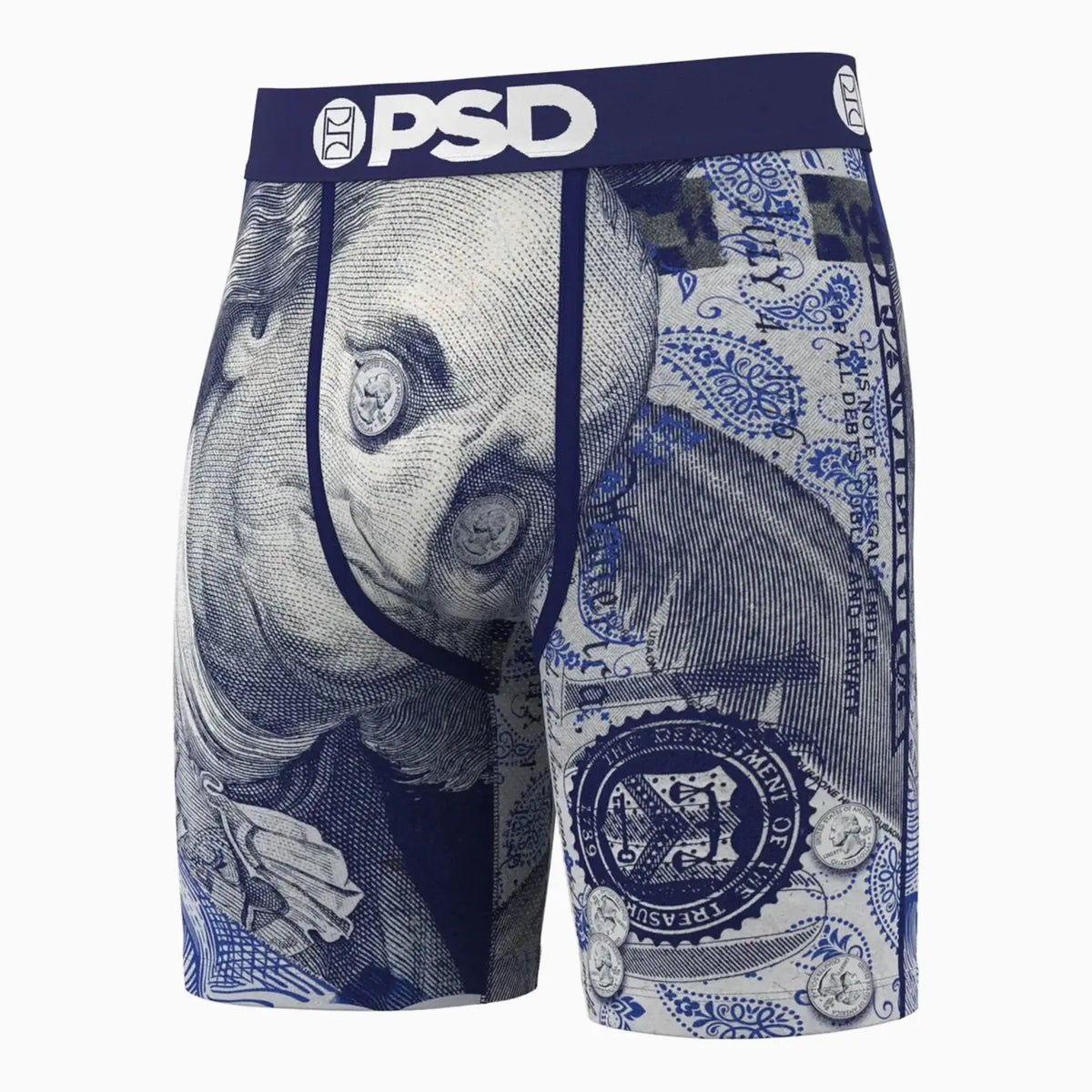 Men's Money Hungry Boxer Brief Psd Underwear - Tops and Bottoms USA