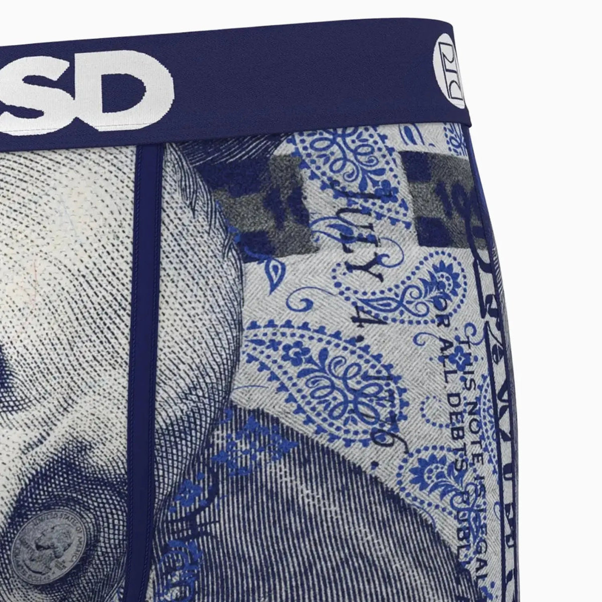 Men's Money Hungry Boxer Brief Psd Underwear - Tops and Bottoms USA